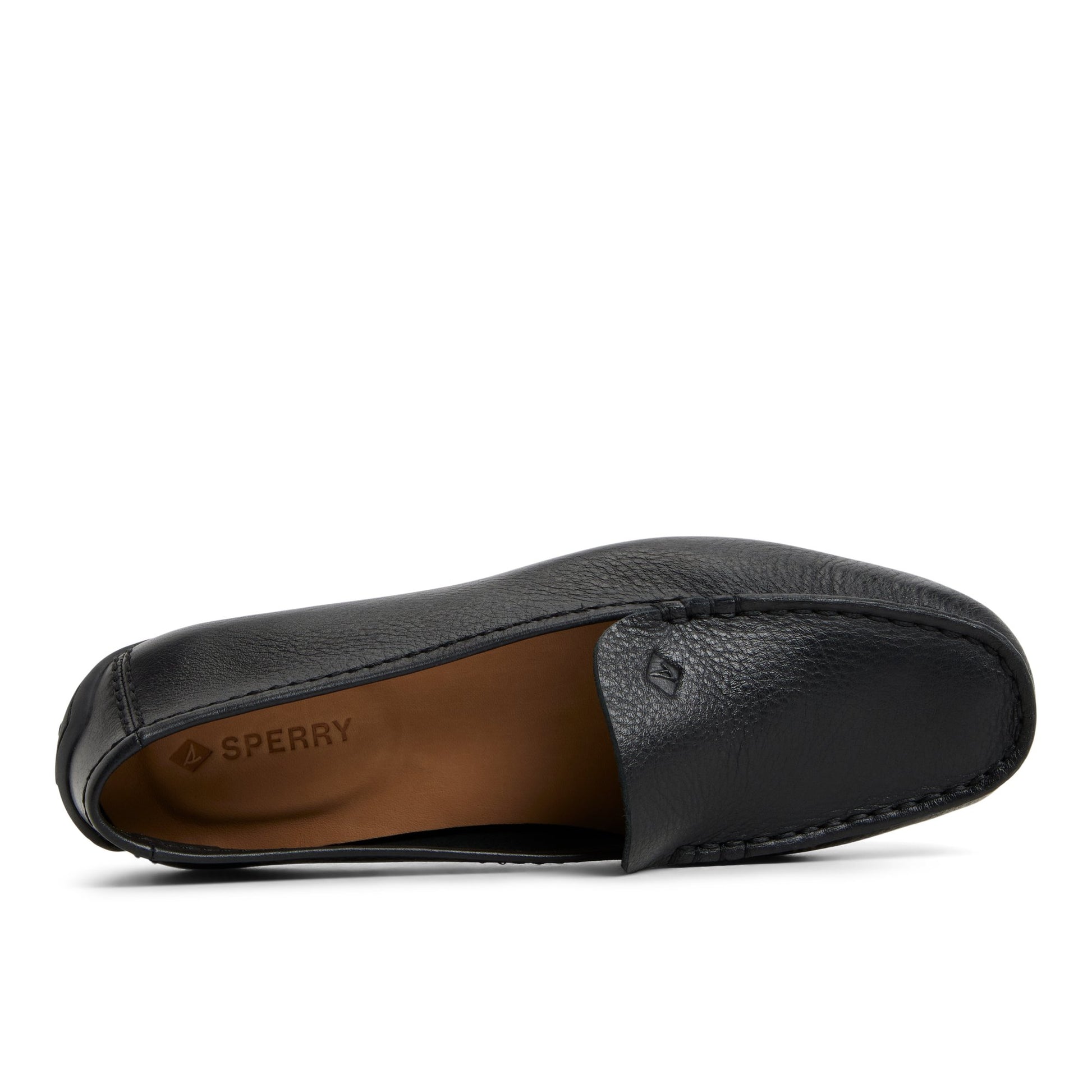 Top-down view of the Black Port Driver 2 Loafer Loafers