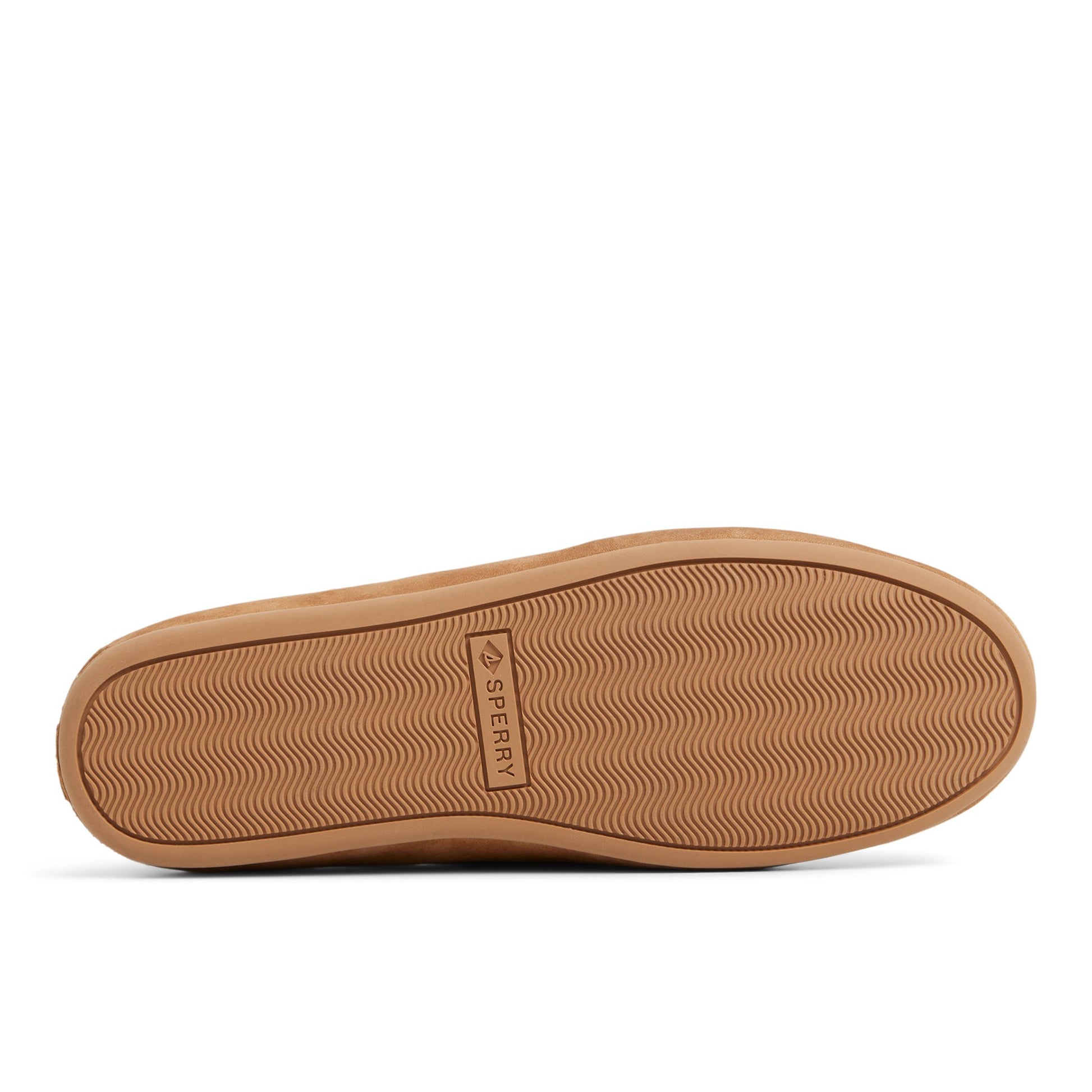 Close-up of the Tan Slim Boat Shoe Boat Shoe