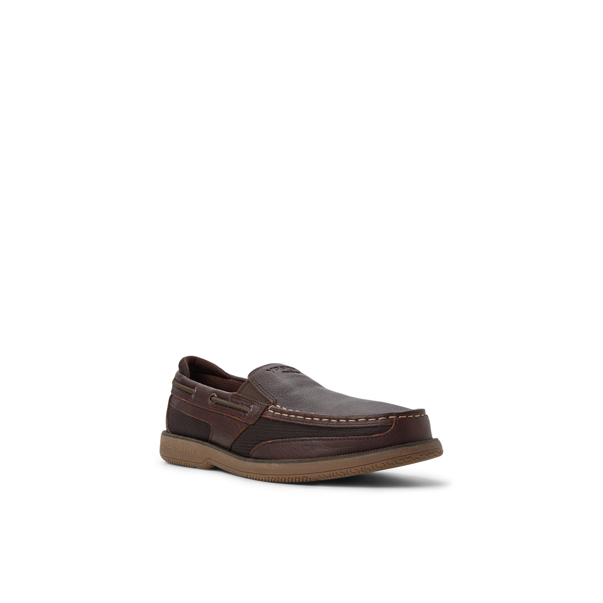Side view of Dark Brown Surveyor Slip-on Loafer Slip-on Sneakers