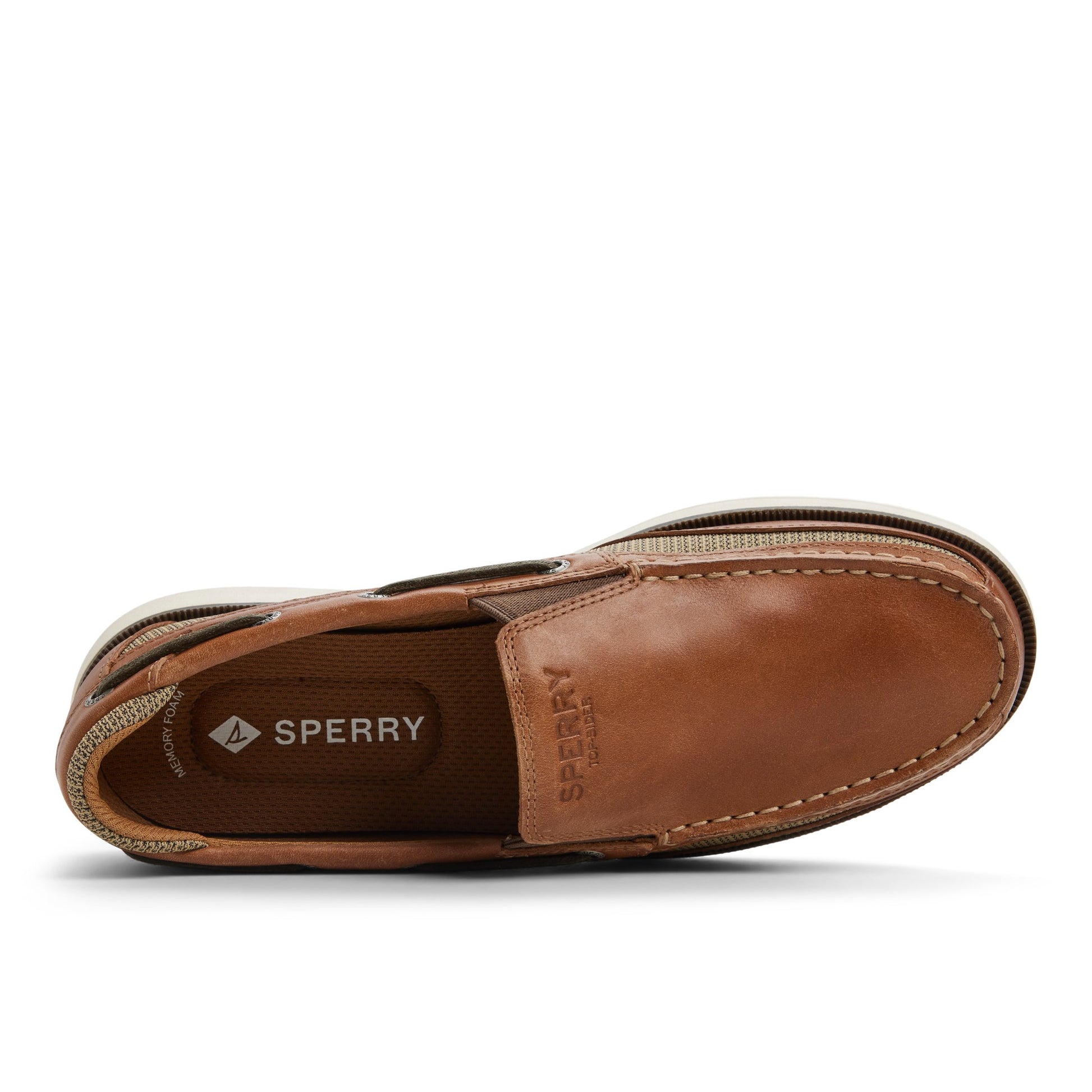 Top-down view of the Tan Surveyor Slip-on Loafer Slip-on Sneakers
