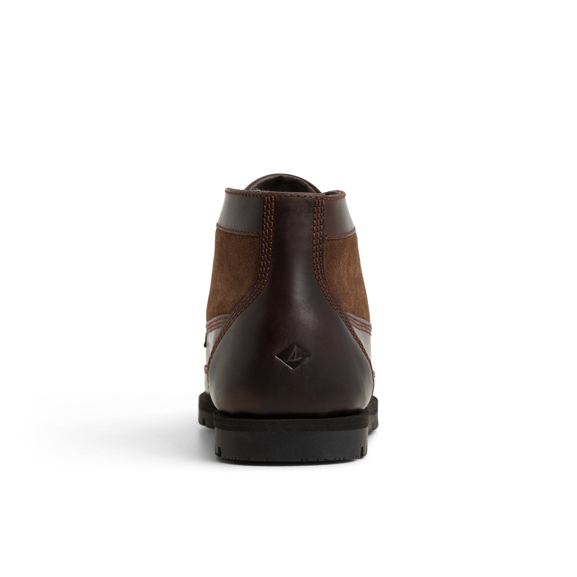 Three-quarter angle of Dark Brown Stringer Boot Chukka Boots's front side