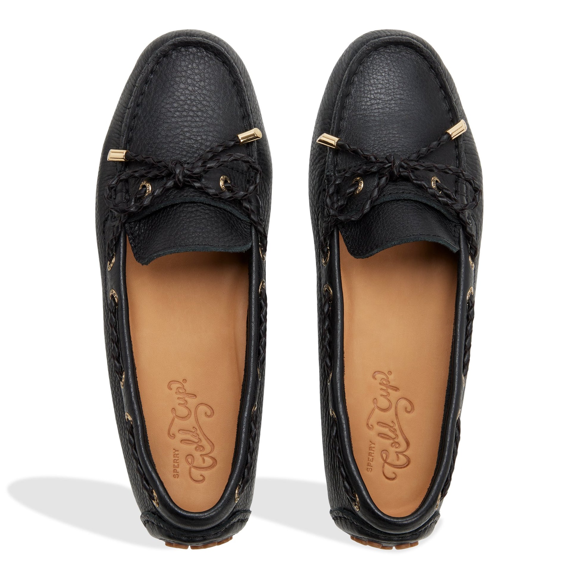 Top-down view of the Black Gold Cup™ Driver Loafer Loafers