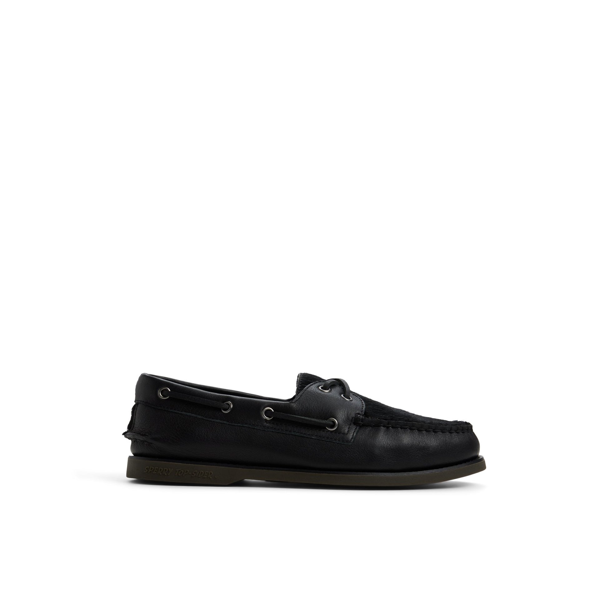 Main View of Black Authentic Original™ Cloud Boat Shoe Boat Shoe for Mens
