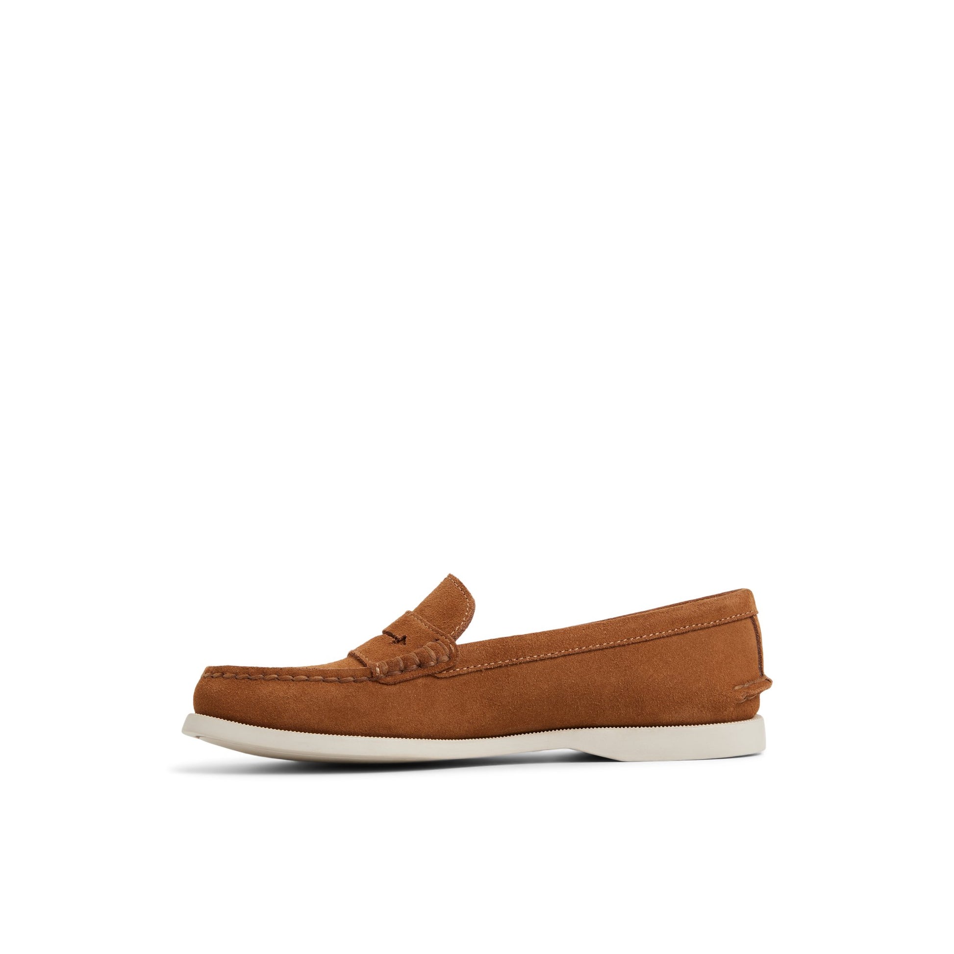 Three-quarter angle of Tan Authentic Original™ Loafer Loafers's back side