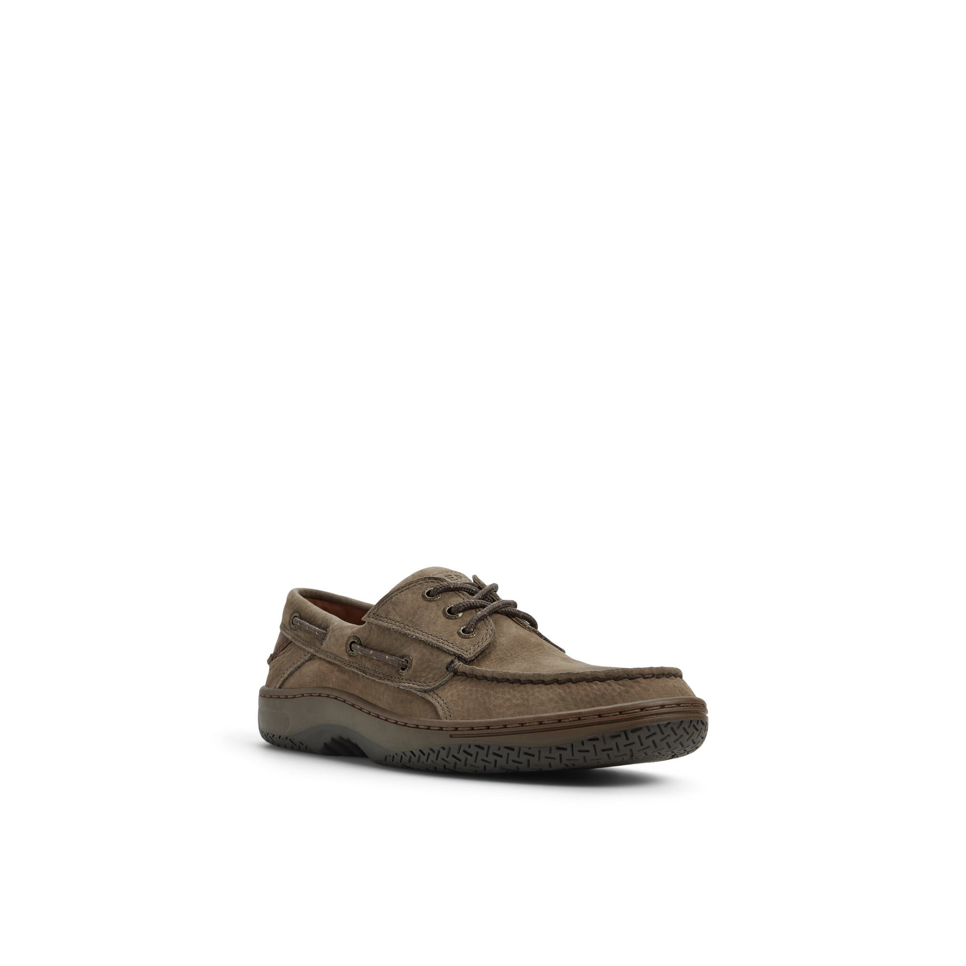 Side view of Charcoal Billfish 3-Eye Boat Shoe Boat Shoes