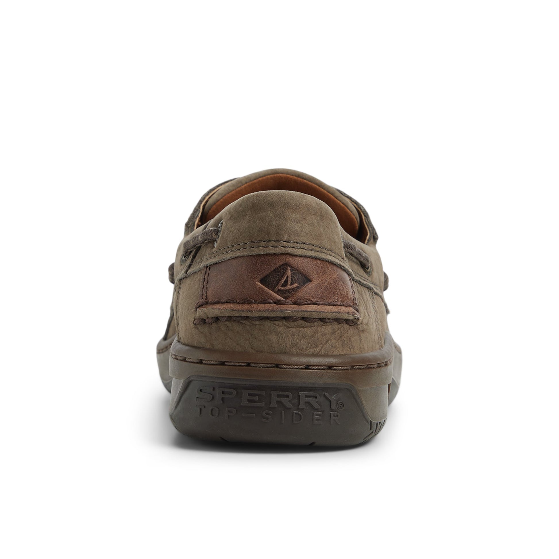 Three-quarter angle of Charcoal Billfish 3-Eye Boat Shoe Boat Shoes's front side