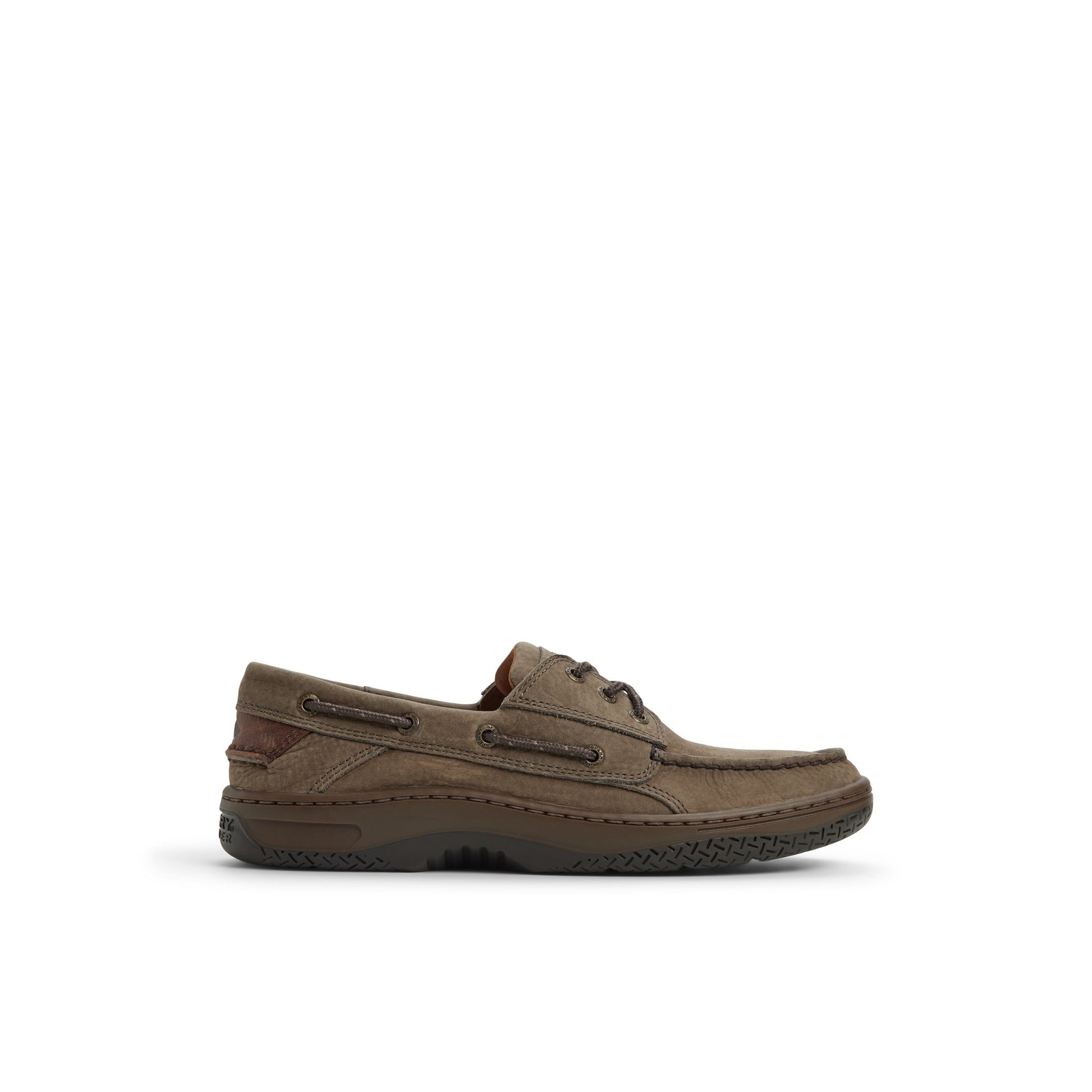 Main View of Charcoal Billfish 3-Eye Boat Shoe Boat Shoes for Mens