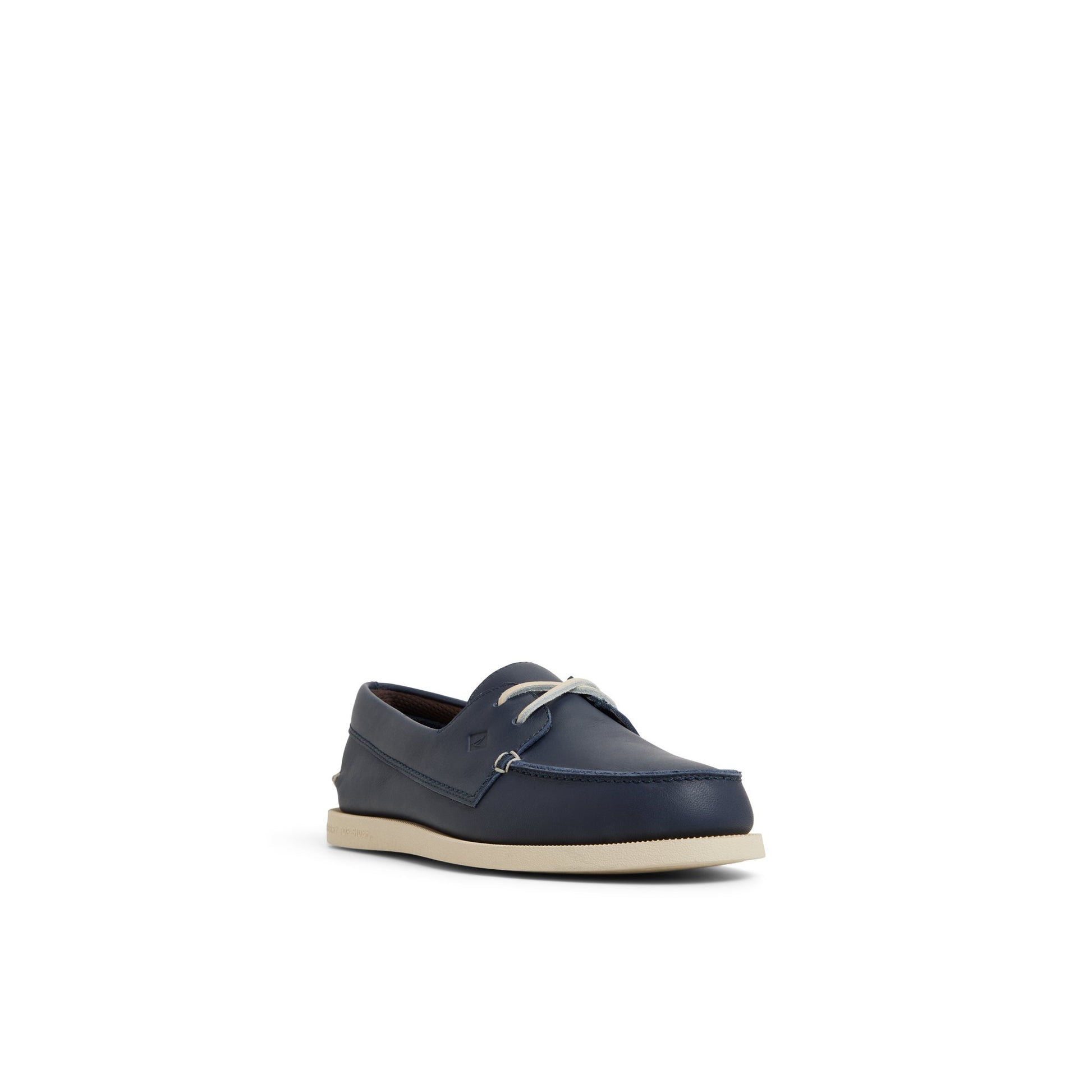 Side view of Navy Authentic Original™ 2 Eye Boat Shoe Boat Shoes