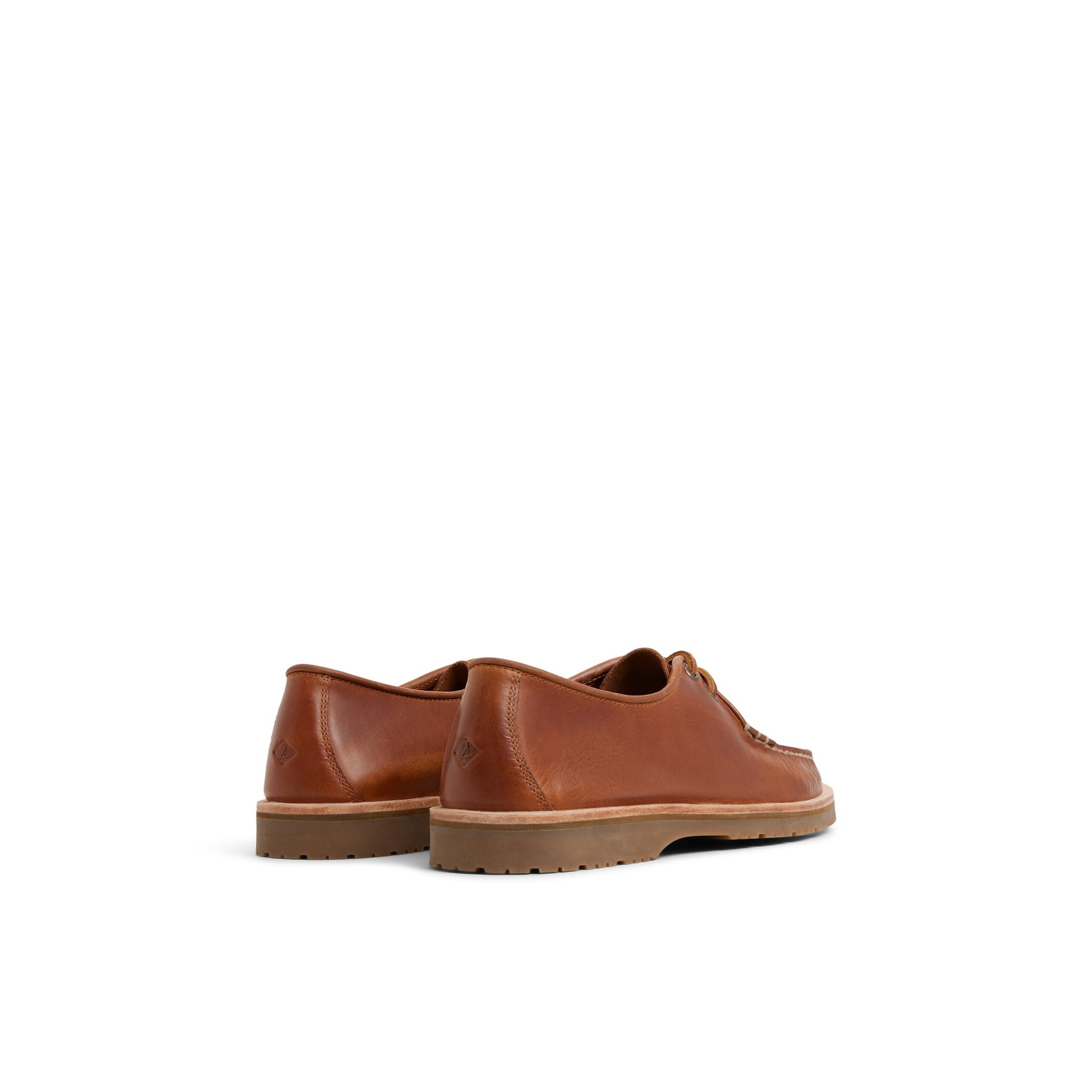Three-quarter angle of Tan Authentic Original™ Mini Lug Captain's Oxford Casual Oxford Shoes's front side