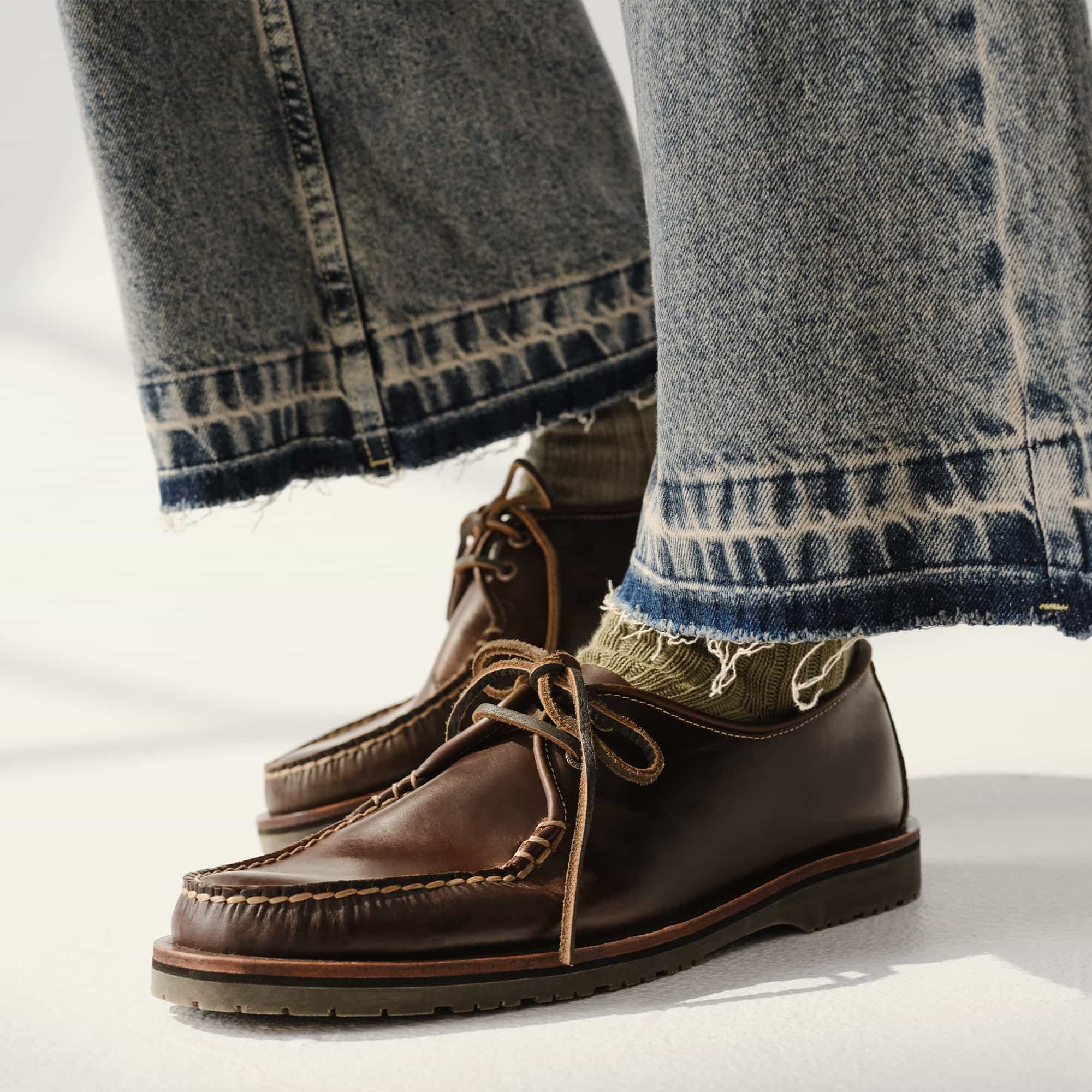【レア】Gulliver shoes ガリバーシューズ【70's】 Authentic Original™ Mini Lug Captain's Oxford Amaretto | Sperry