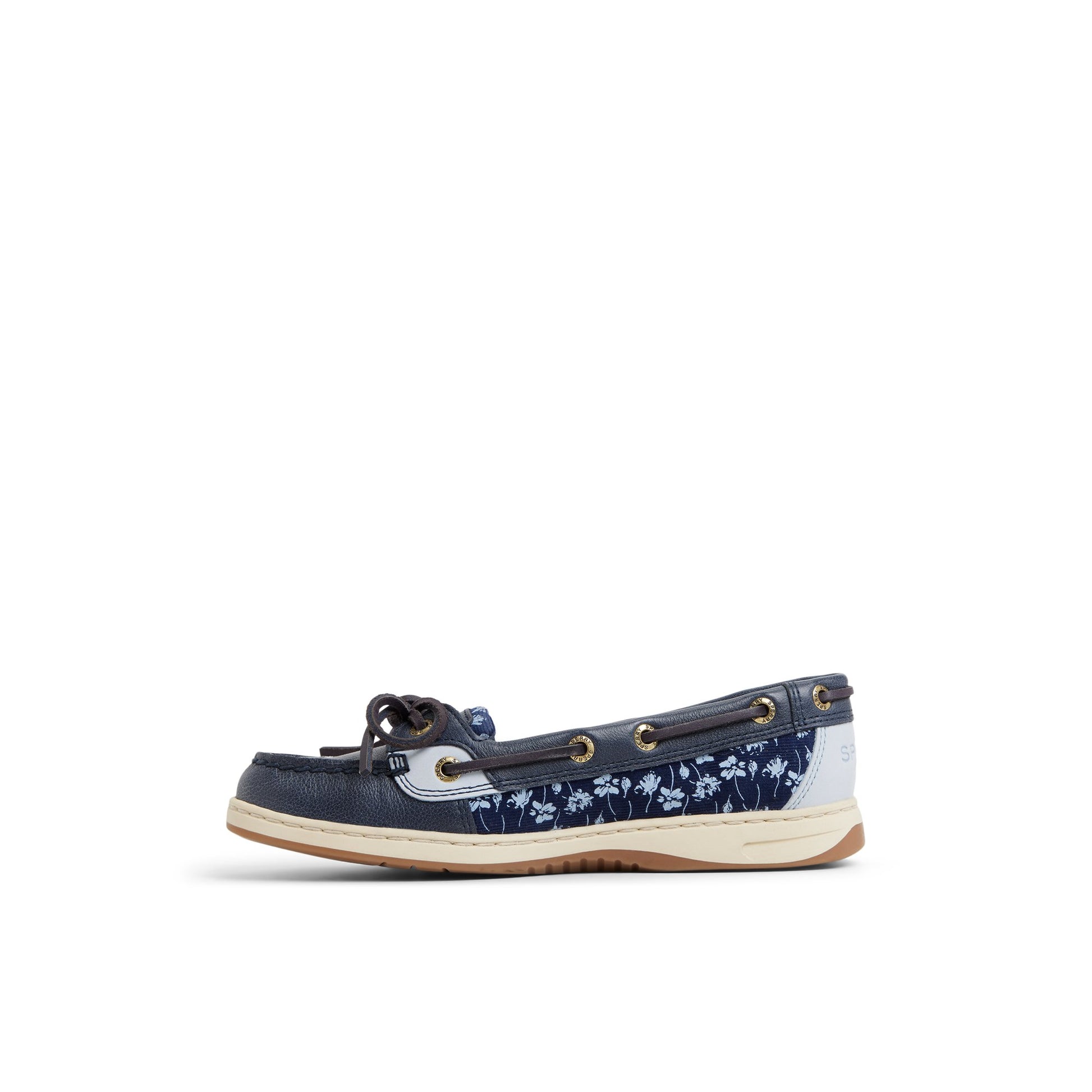 Three-quarter angle of Floral Angelfish 1 Eye Boat Shoe Boat Shoes's back side