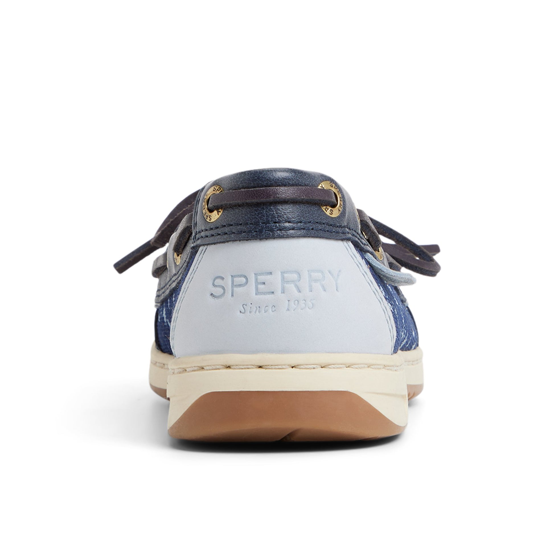 Three-quarter angle of Floral Angelfish 1 Eye Boat Shoe Boat Shoes's front side