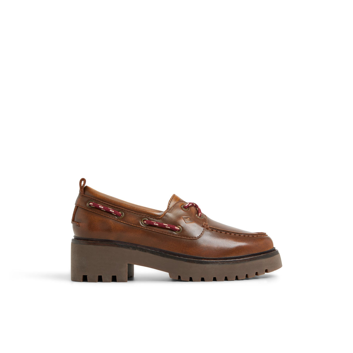 Sperry Leather Lace-Up Ankle Boots Brown Lug Sole Women’s Size 6.5 Excellent Sperry Top Sider Womens Size 6.5 Brown Leather Laces Zip  main image 4