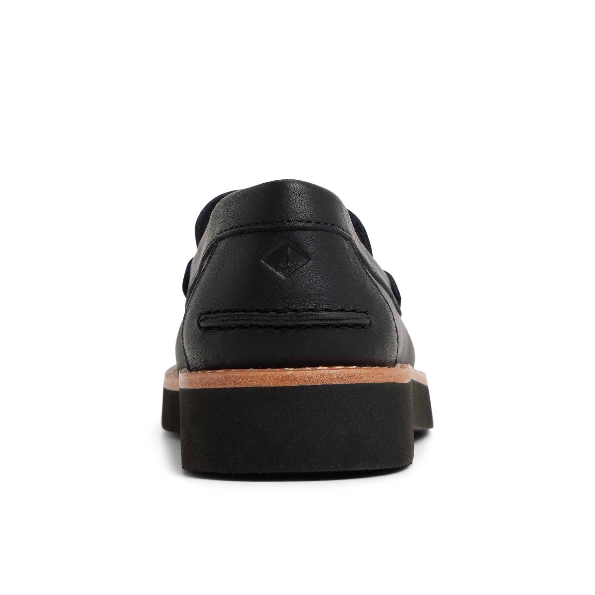 Three-quarter angle of Black Tallulah Loafer Loafers's front side