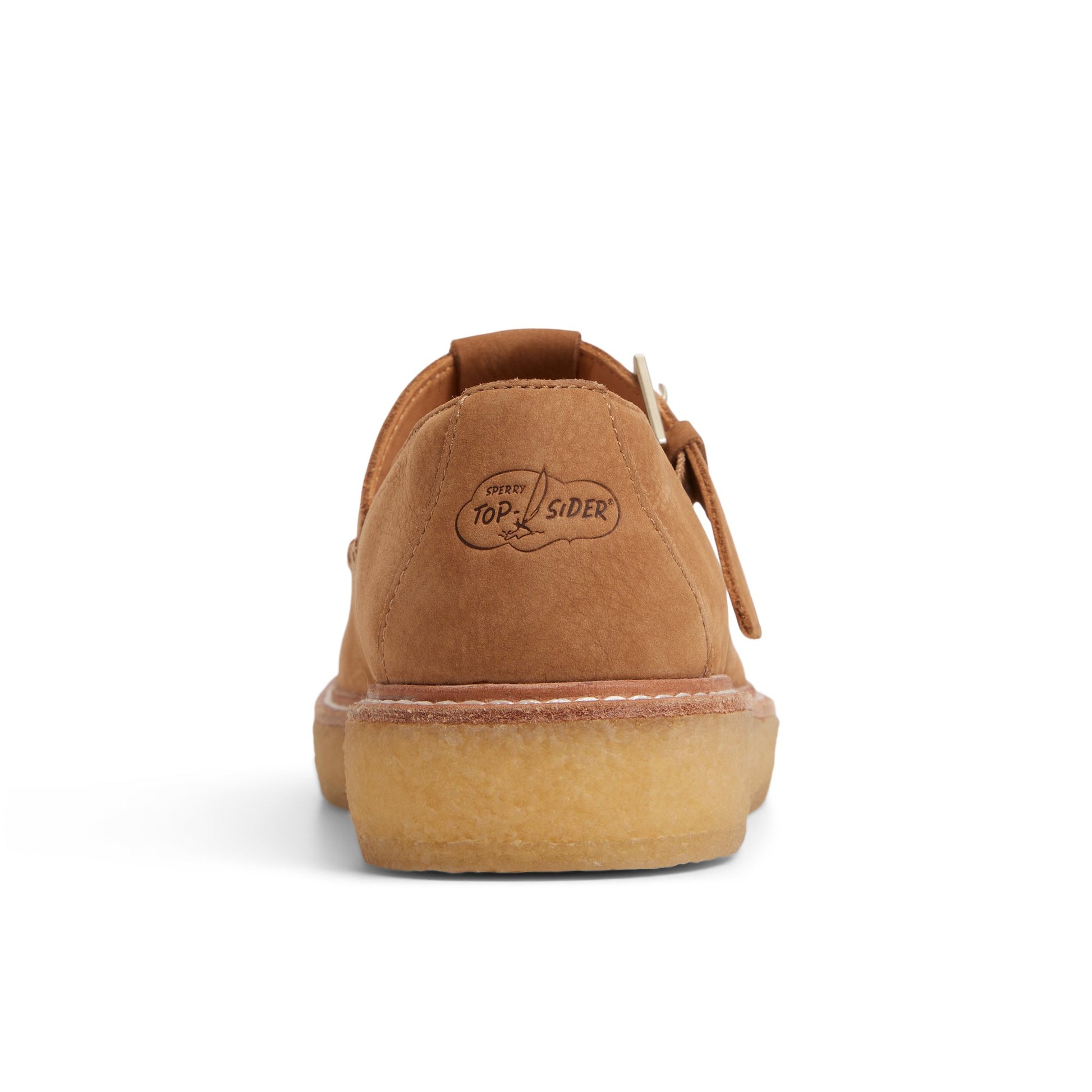 Three-quarter angle of Linen Multi Captain's Oxford Mary Jane Loafers's front side