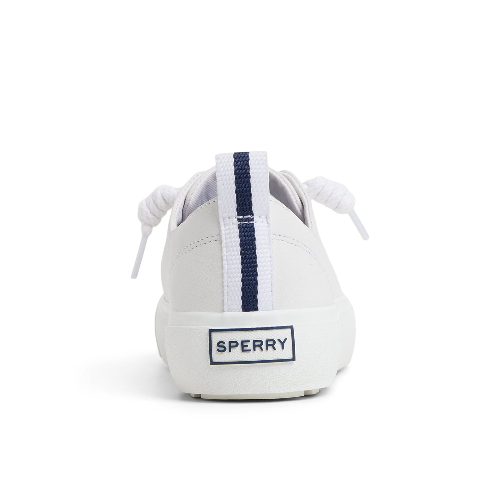 Three-quarter angle of White Cove Lace to Toe Sneaker Low Top Sneakers's front side