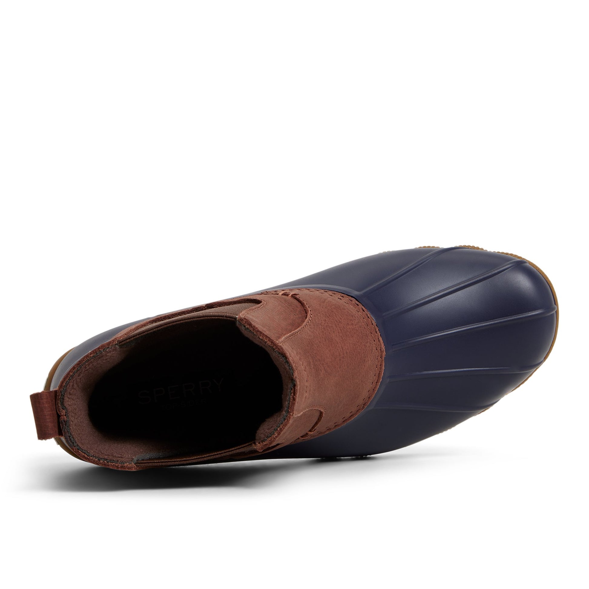 Top-down view of the Brown Saltwater™™ Duck Chelsea Boot Duck Boots