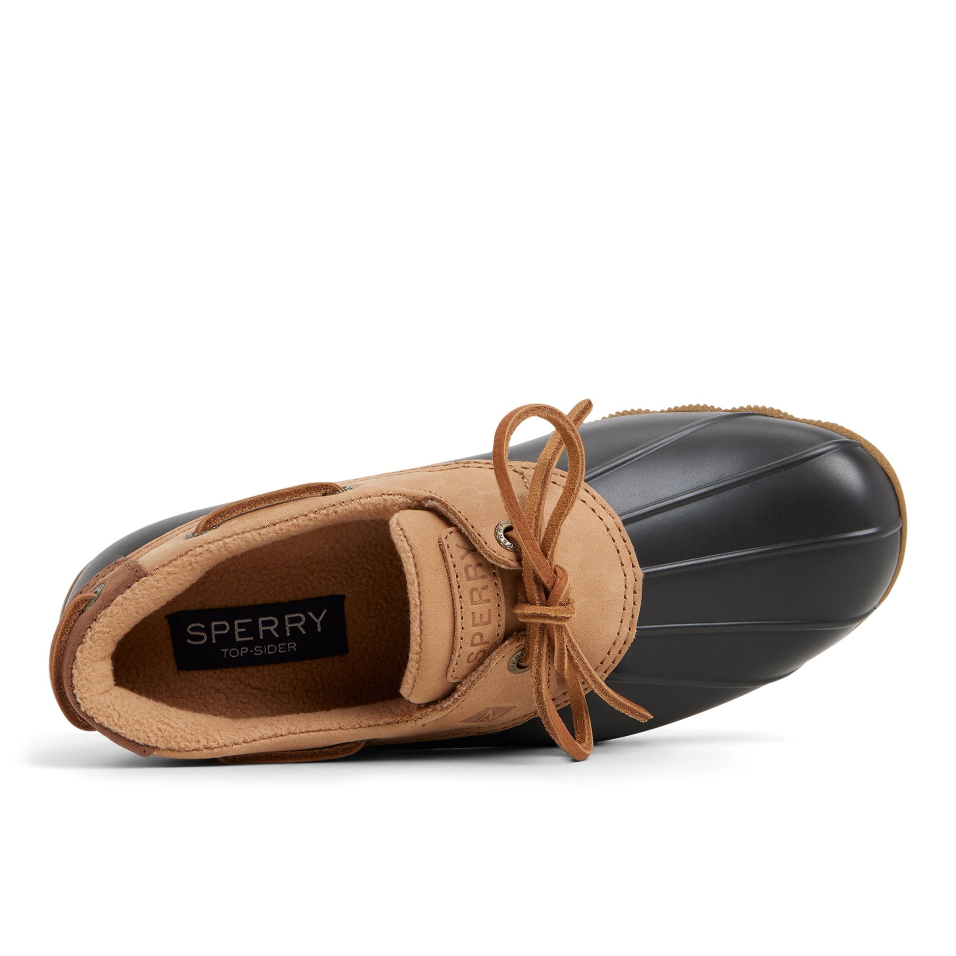 Top-down view of the Light brown Saltwater™ 1 Eye Duck Shoe Duck Boots