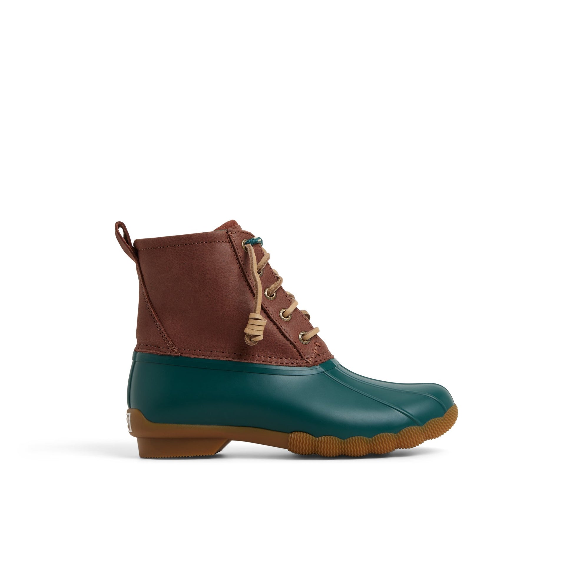 Main View of Pine green Saltwater™™ Duck Lug Boot Duck Boots for Womens
