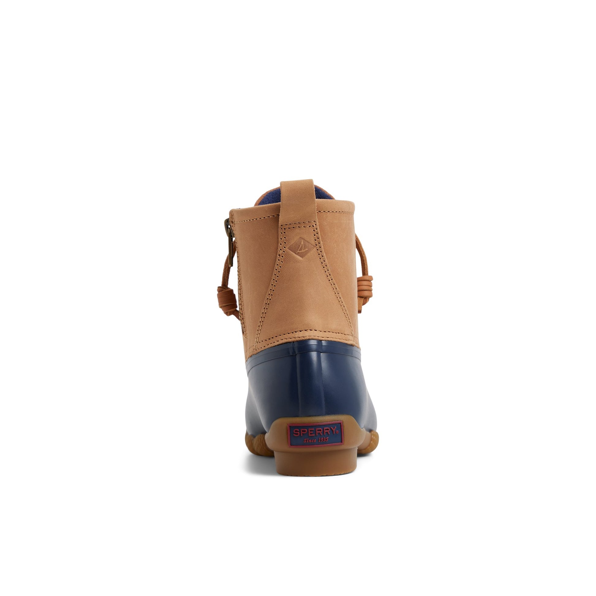 Three-quarter angle of Navy Saltwater™ Duck Lug Boot Duck Boots's front side