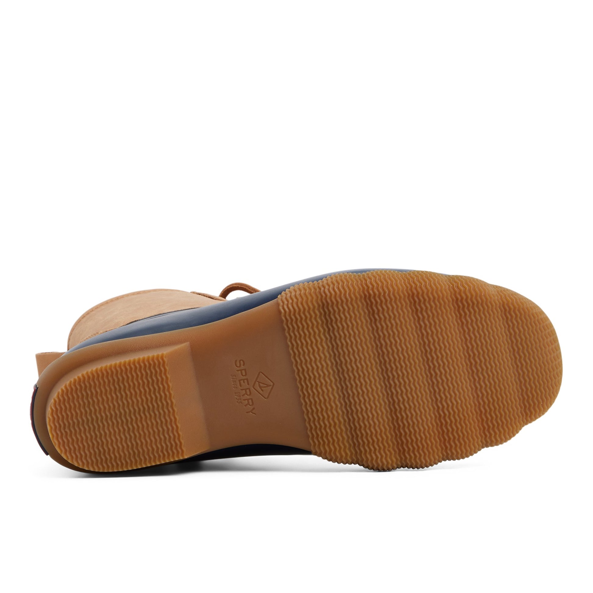Close-up of the Navy Saltwater™ Duck Lug Boot Duck Boots