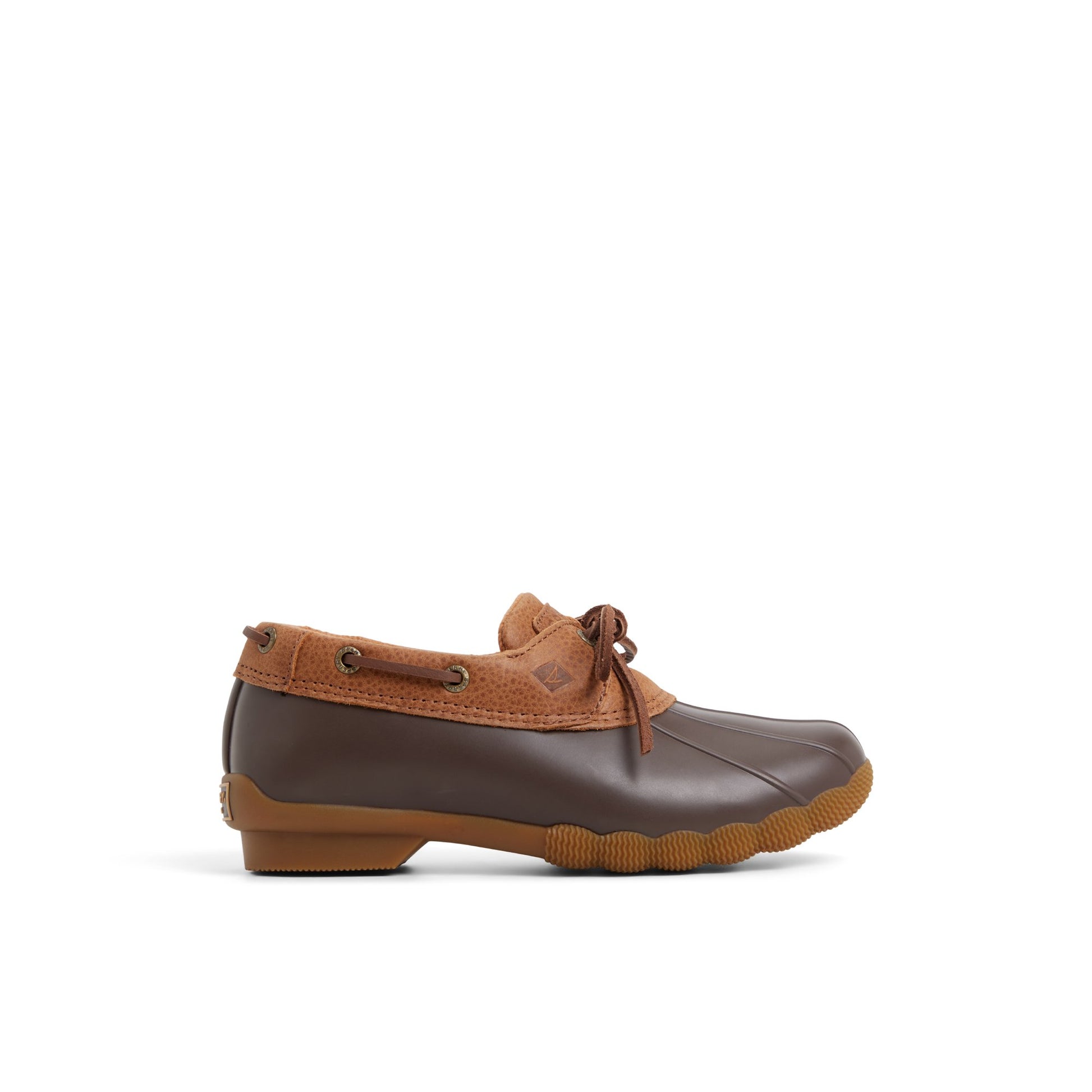 Main View of Medium brown Saltwater™ 1 Eye Duck Shoe Duck Boots for Womens