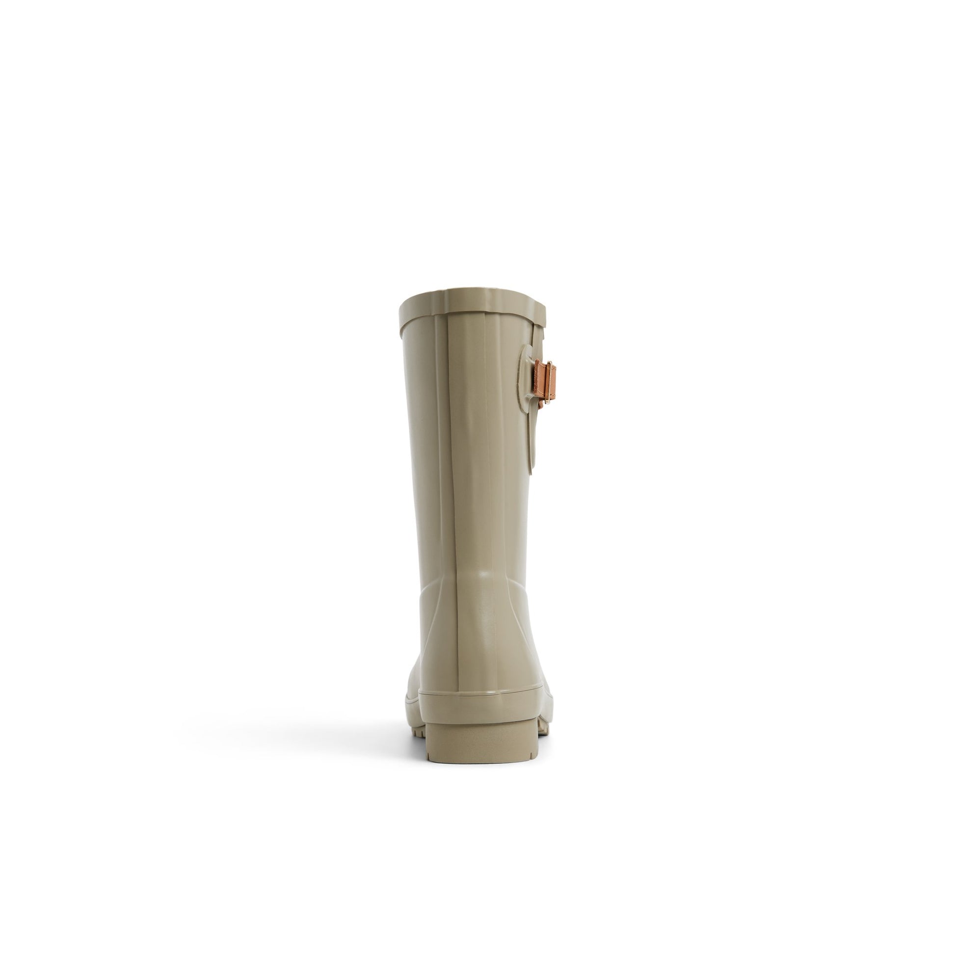 Three-quarter angle of Sage Drizzle Mid Calf Rain Boot Duck Boots's front side