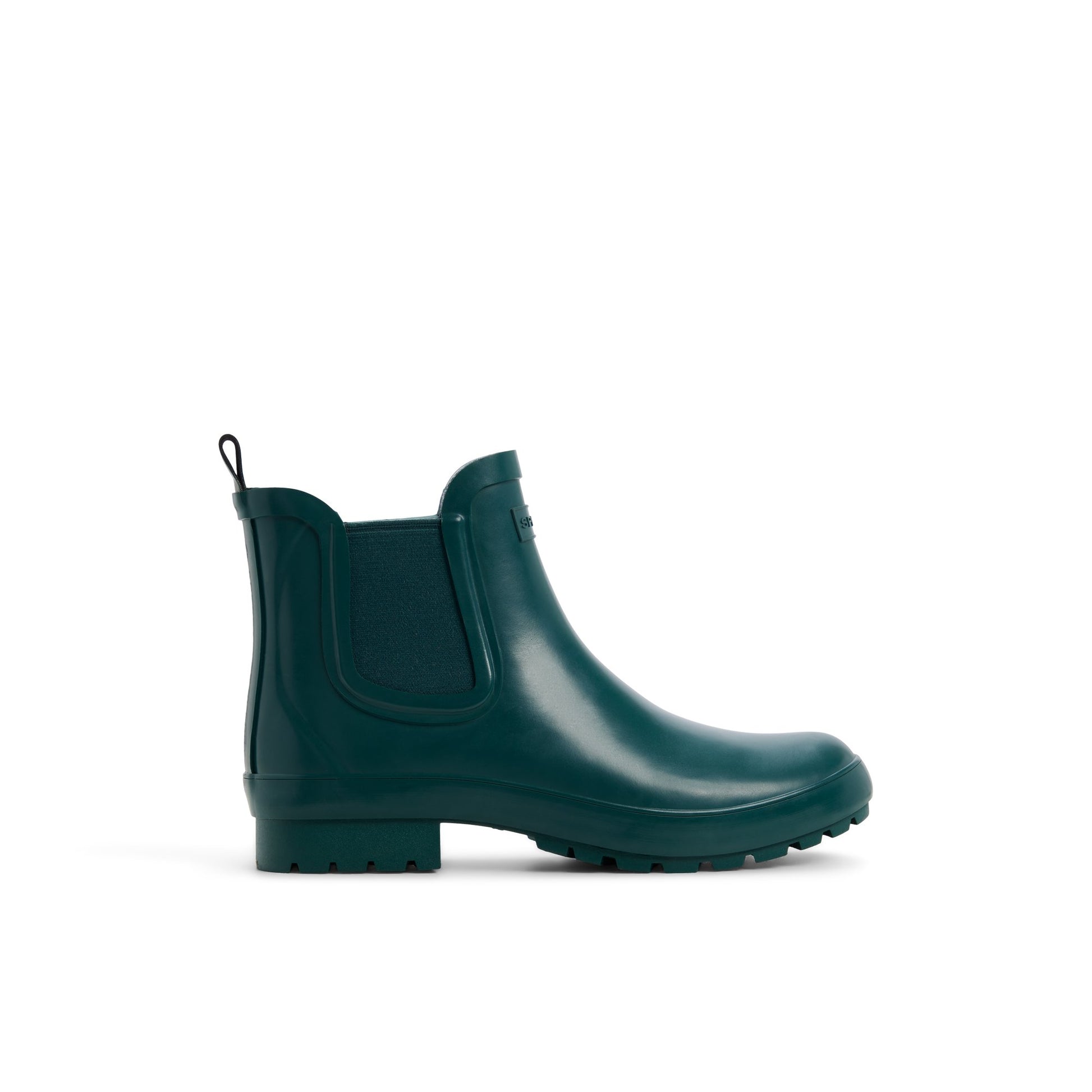 Main View of Pine green Drizzle Chelsea Rain Boot Chelsea Rain Boot for Womens