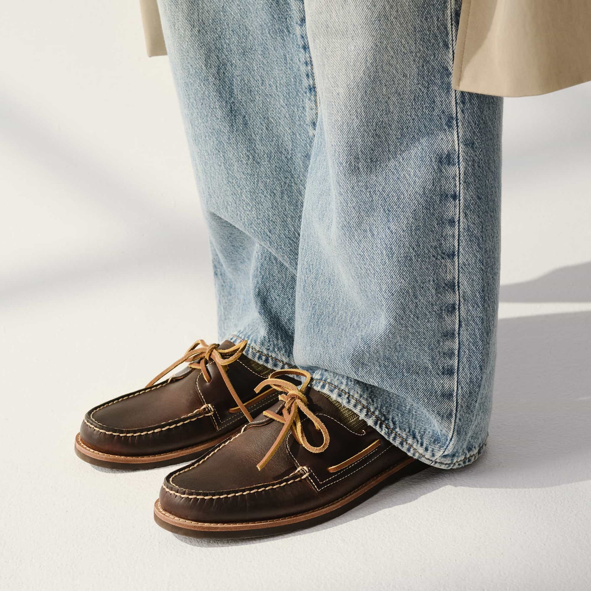 Product media for Authentic Original™ 2-Eye Ripple Lug Boat Shoe