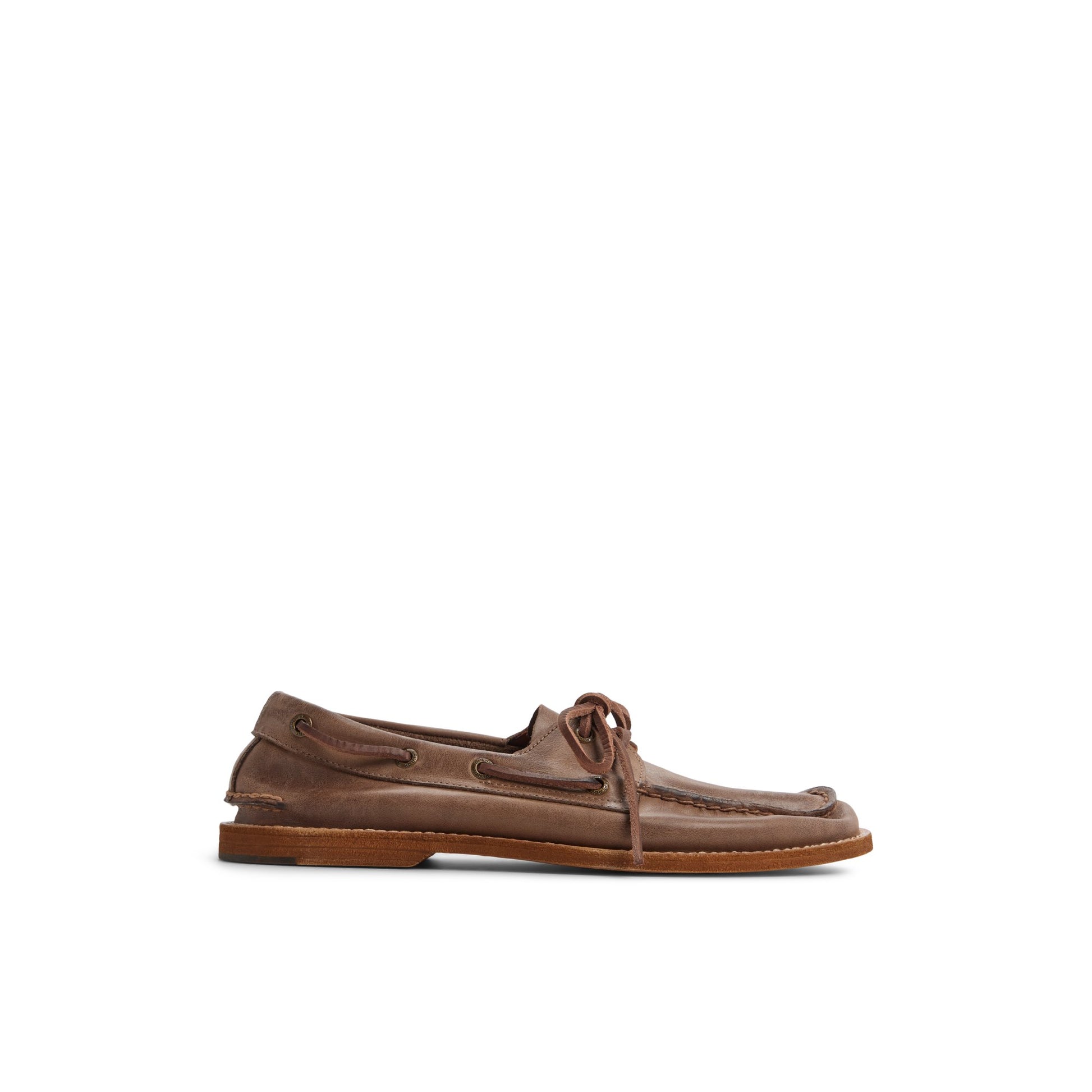 Main View of Antique Brown Sperry x Colbo Authentic Original™ Boat Shoe Boat Shoe for Mens