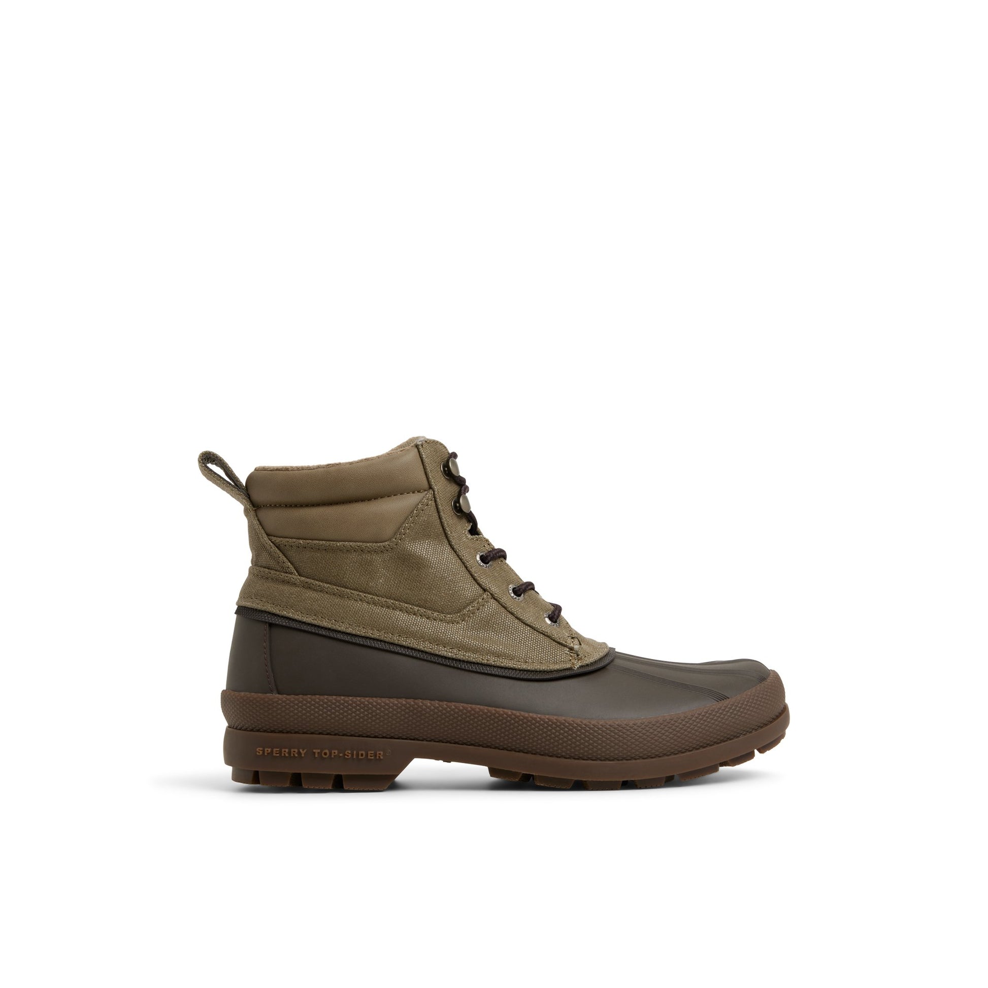 Main View of Taupe Gloucester Duck Boots Winter Duck Boots for Mens