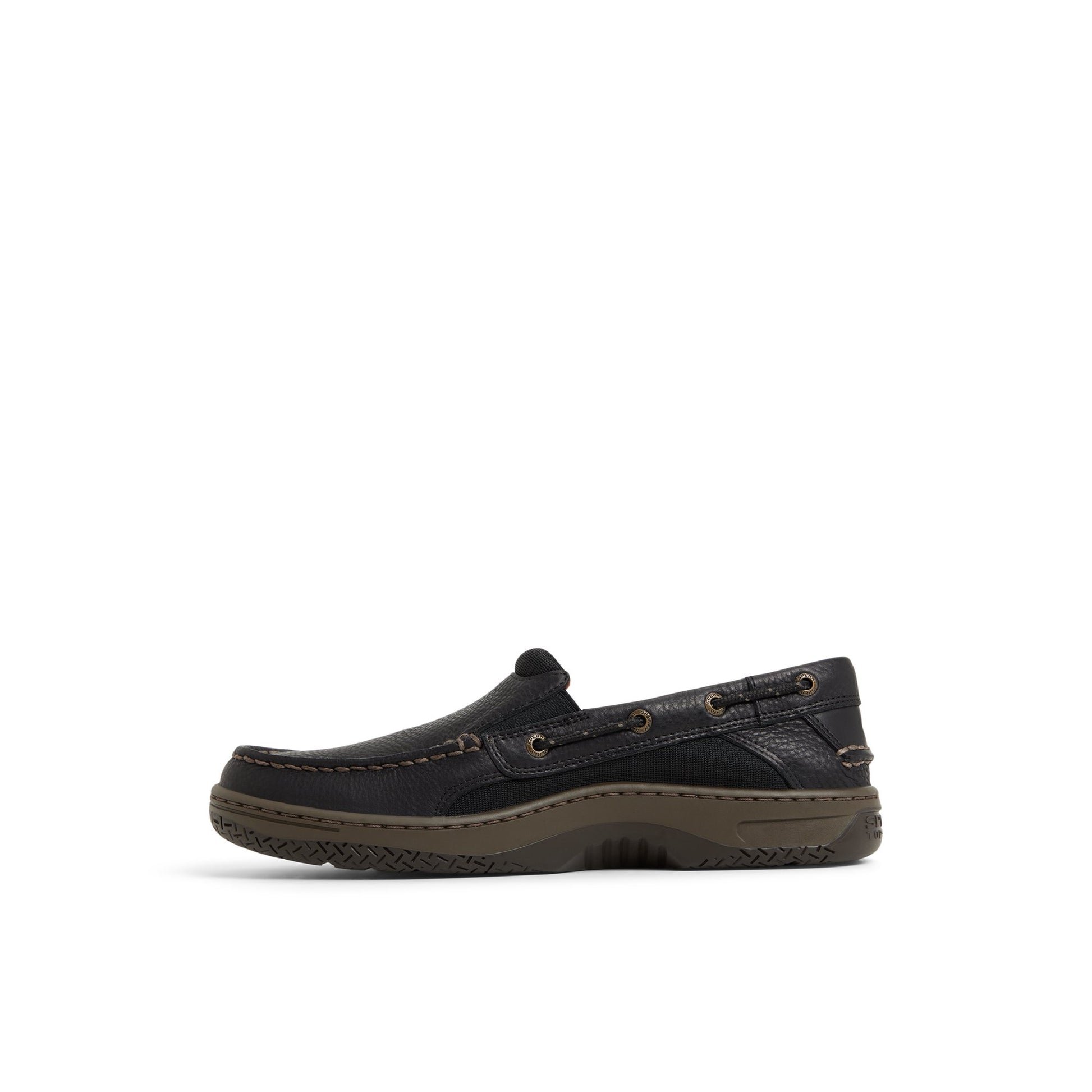 Three-quarter angle of Black Billfish Slip-on Loafer Casual Loafers's back side