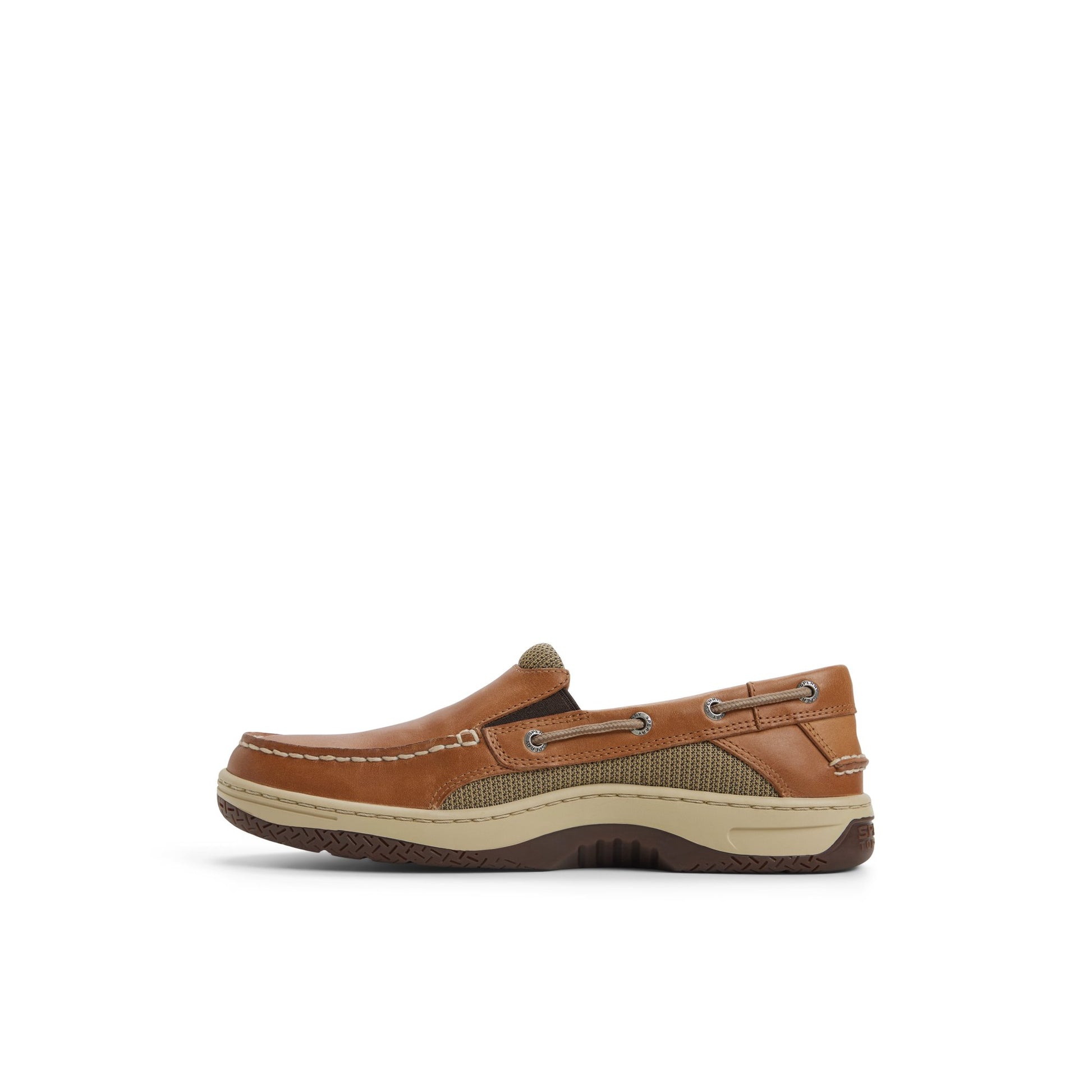 Three-quarter angle of Linen Multi Billfish Slip-on Loafer Casual Loafers's back side