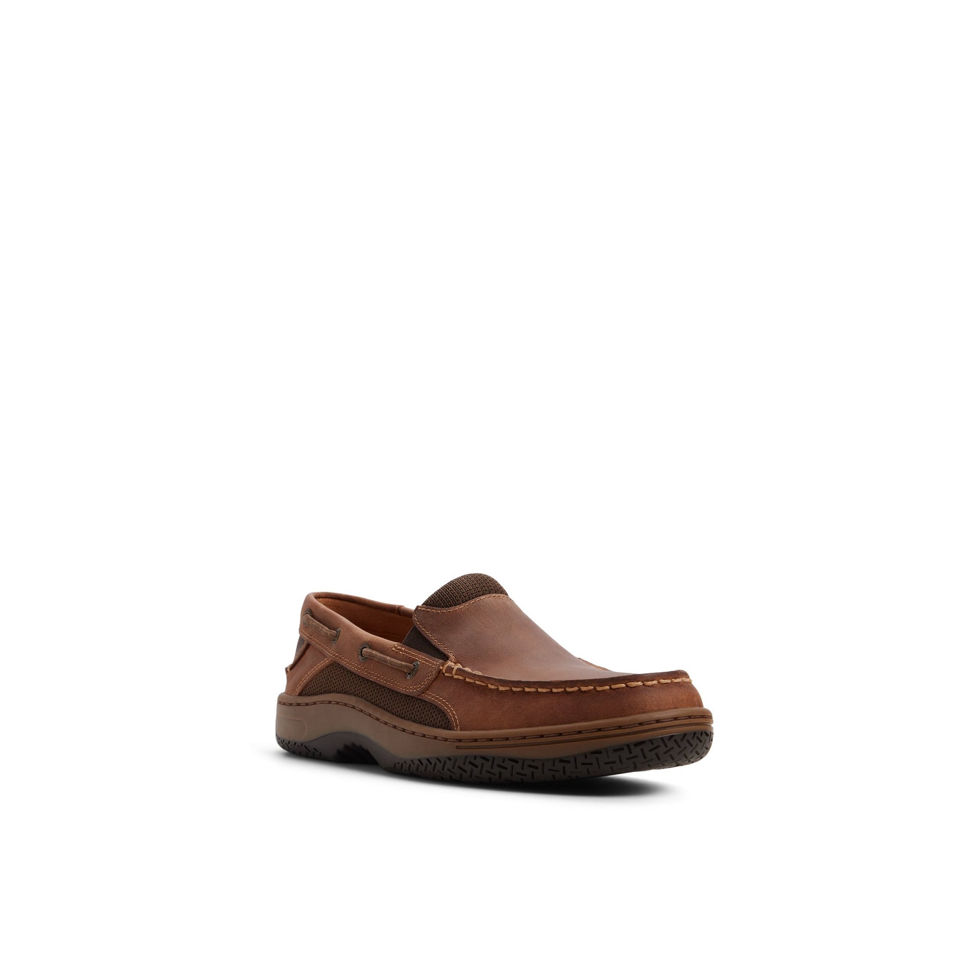 Side view of Tan Billfish Slip-on Loafer Casual Loafers