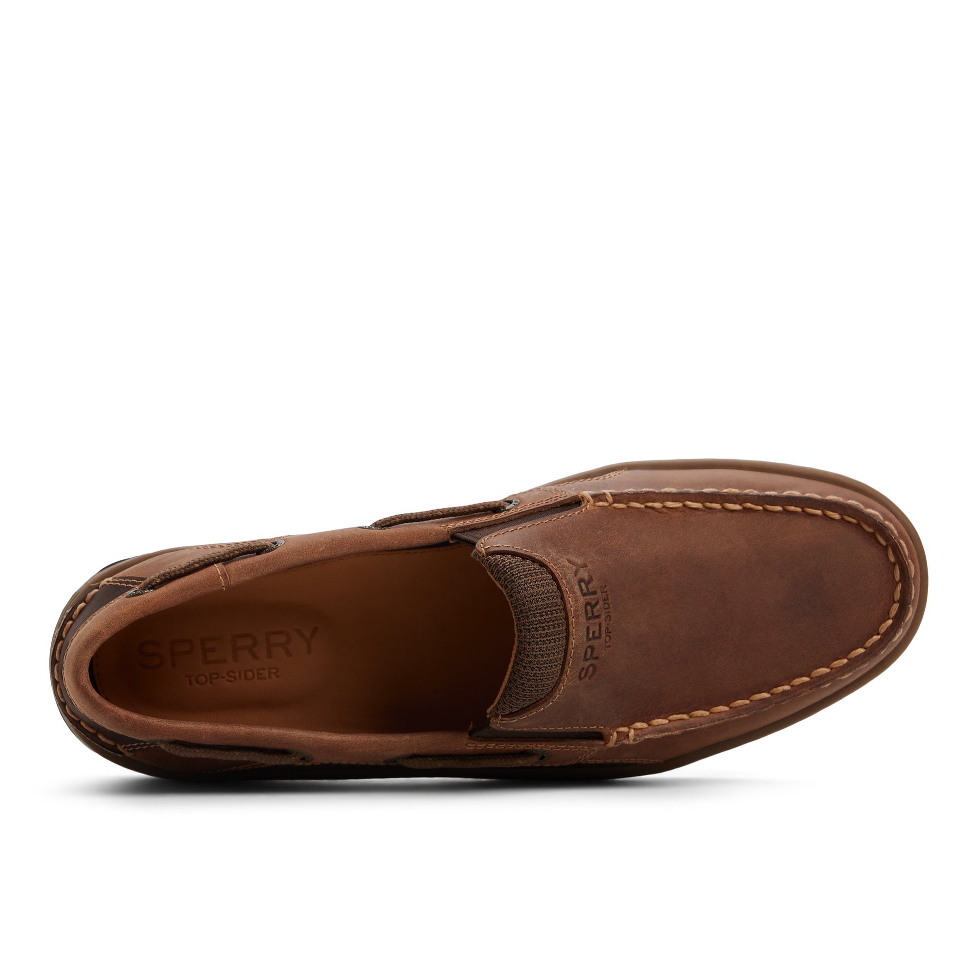 Top-down view of the Tan Billfish Slip-on Loafer Casual Loafers