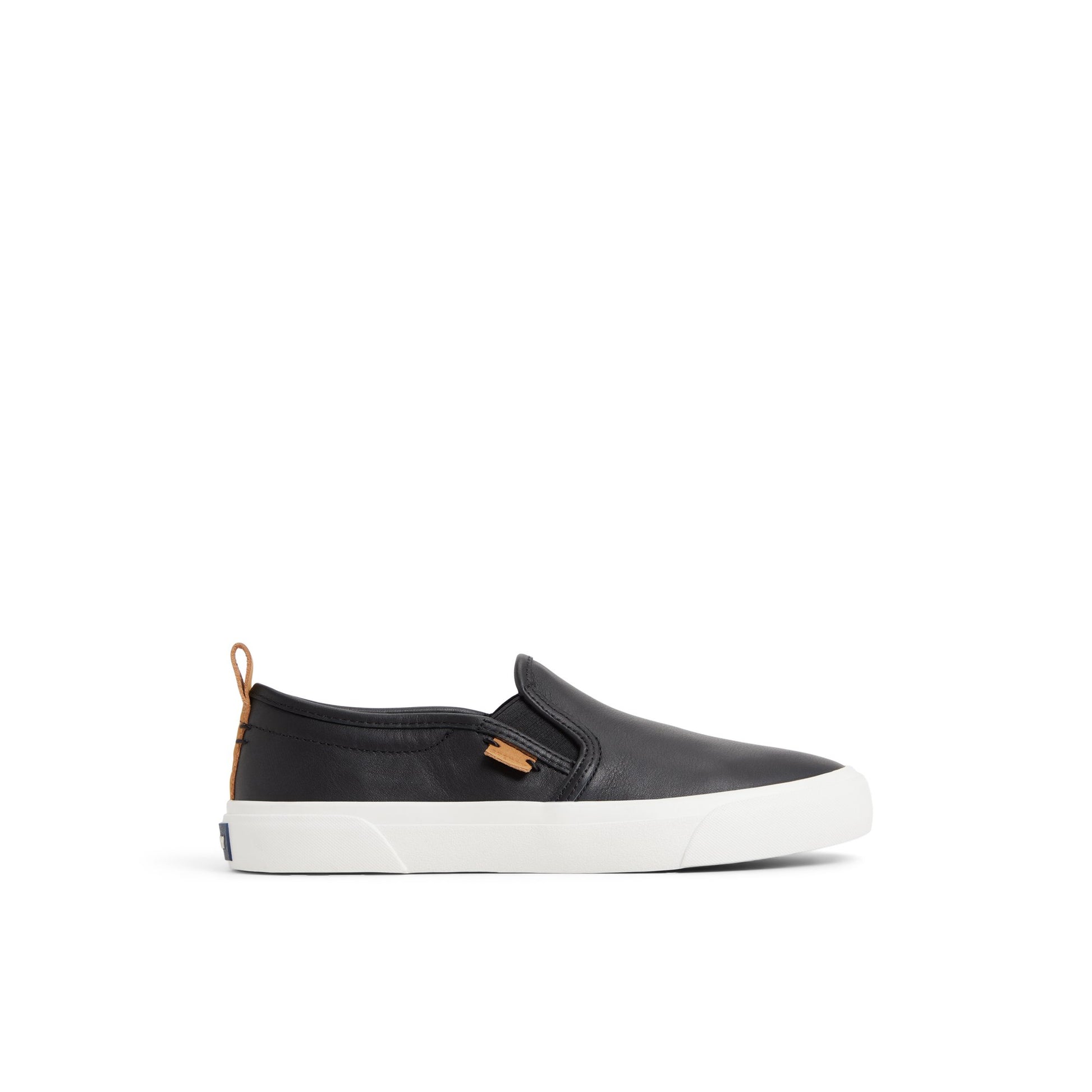 Main View of Black Bermuda Beach Twin Gore Sneaker Slip-on Sneakers for Womens