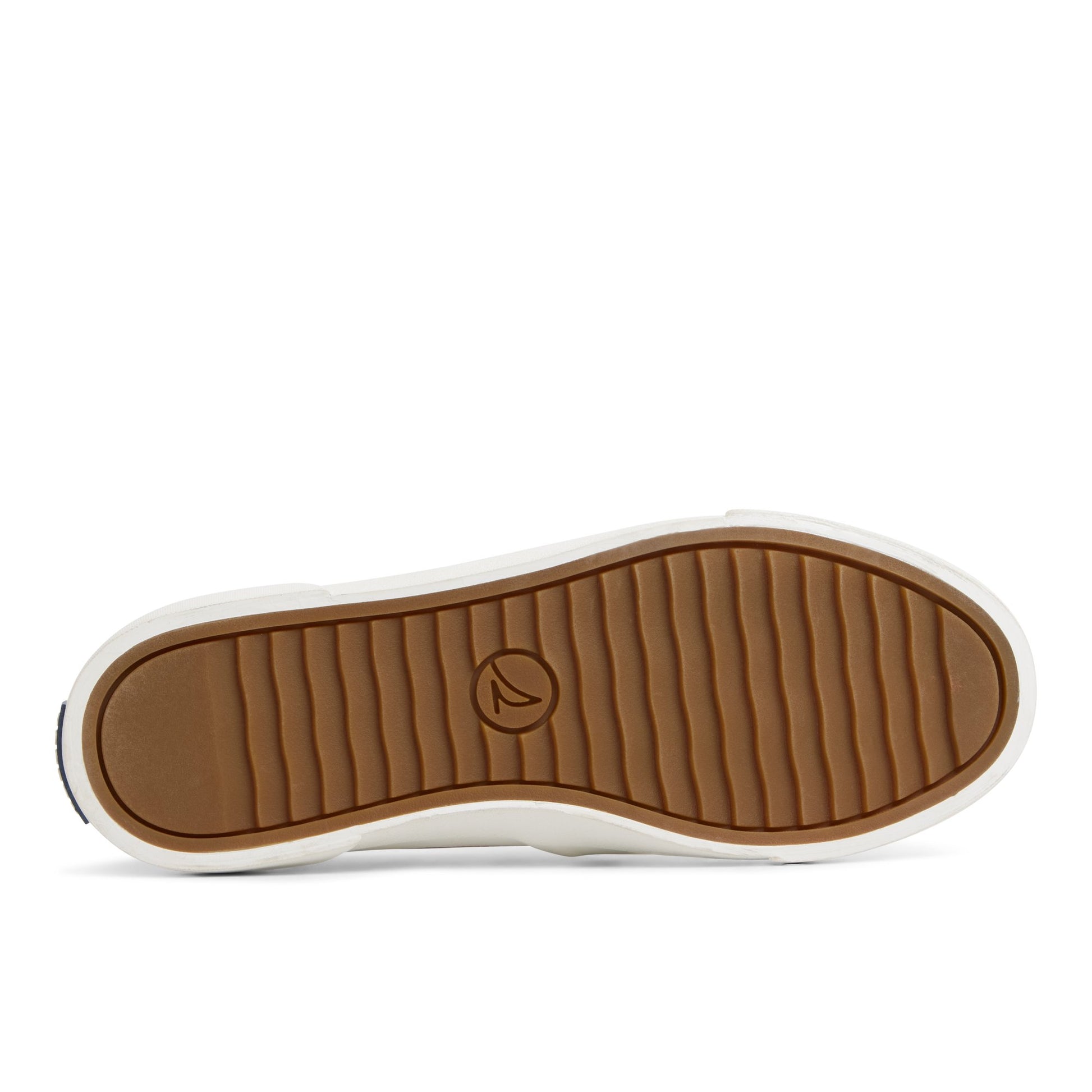 Close-up of the Tan Bermuda Beach Twin Gore Sneaker Slip-on Sneakers