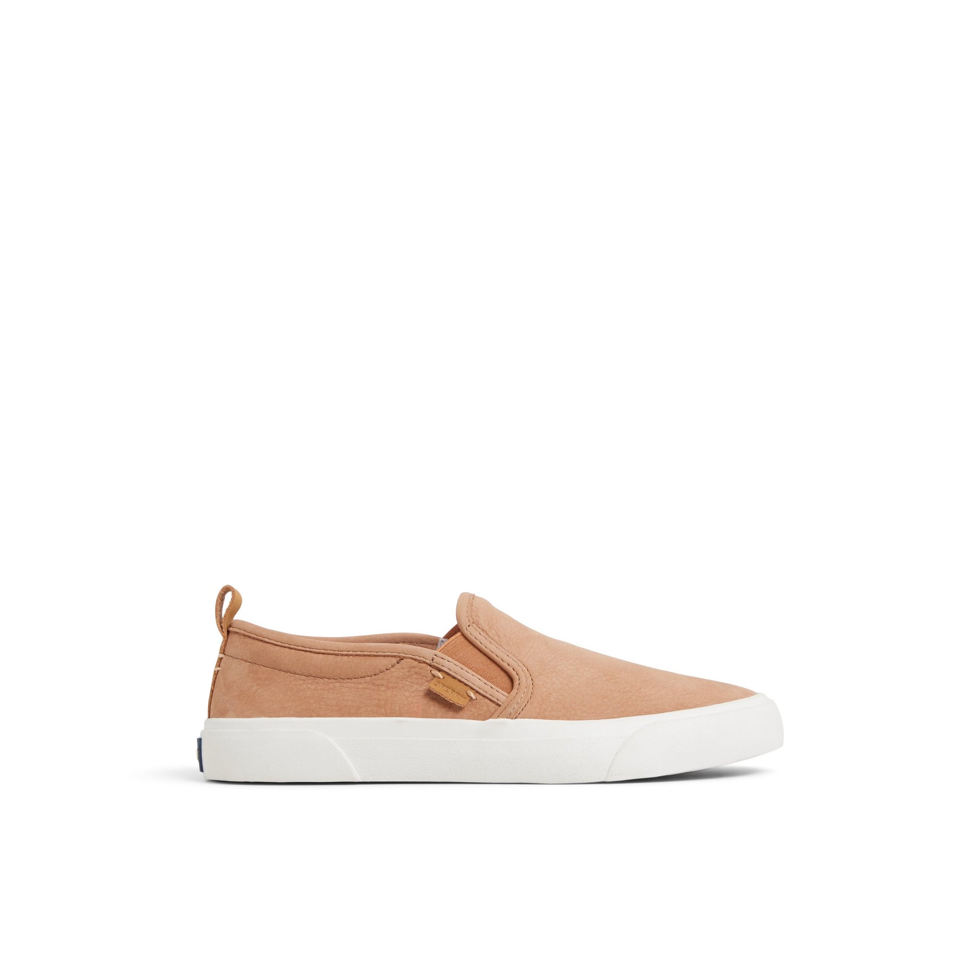Main View of Tan Bermuda Beach Twin Gore Sneaker Slip-on Sneakers for Womens