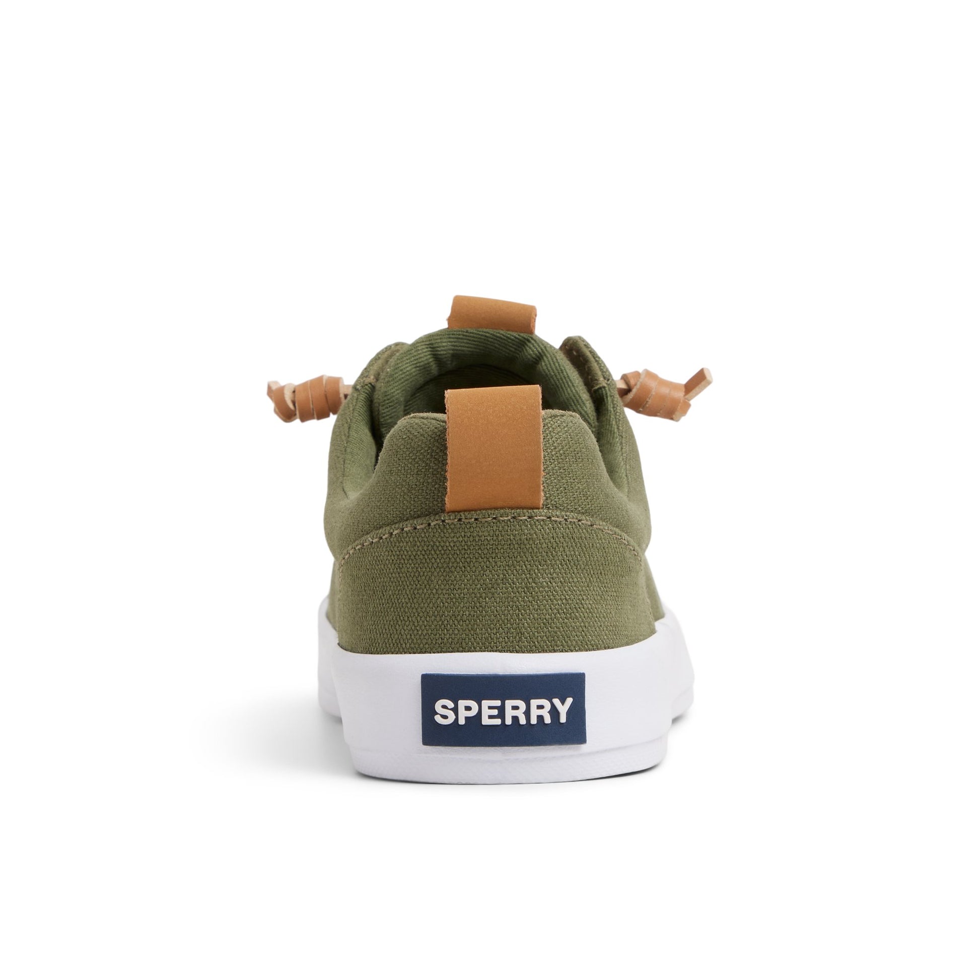 Three-quarter angle of Khaki Bermunda Beach Sneakers Low Top Sneakers's front side