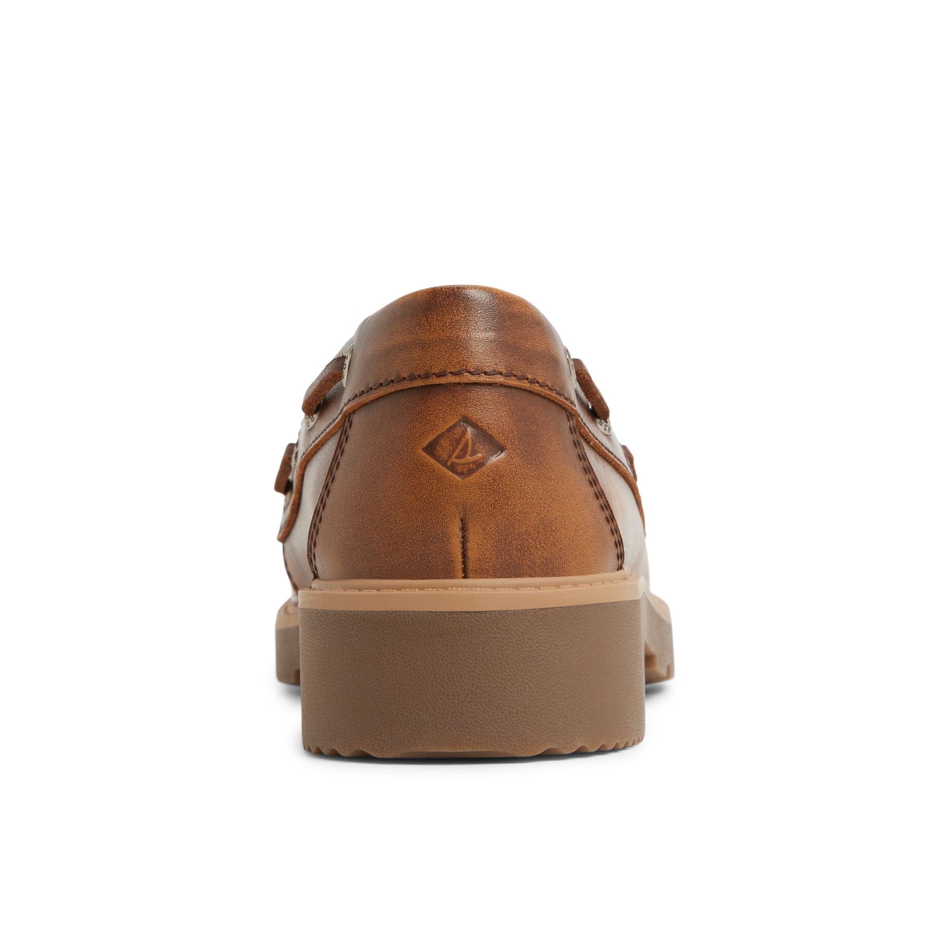 Three-quarter angle of Brown Wells Boat Shoe Boat Shoes's front side