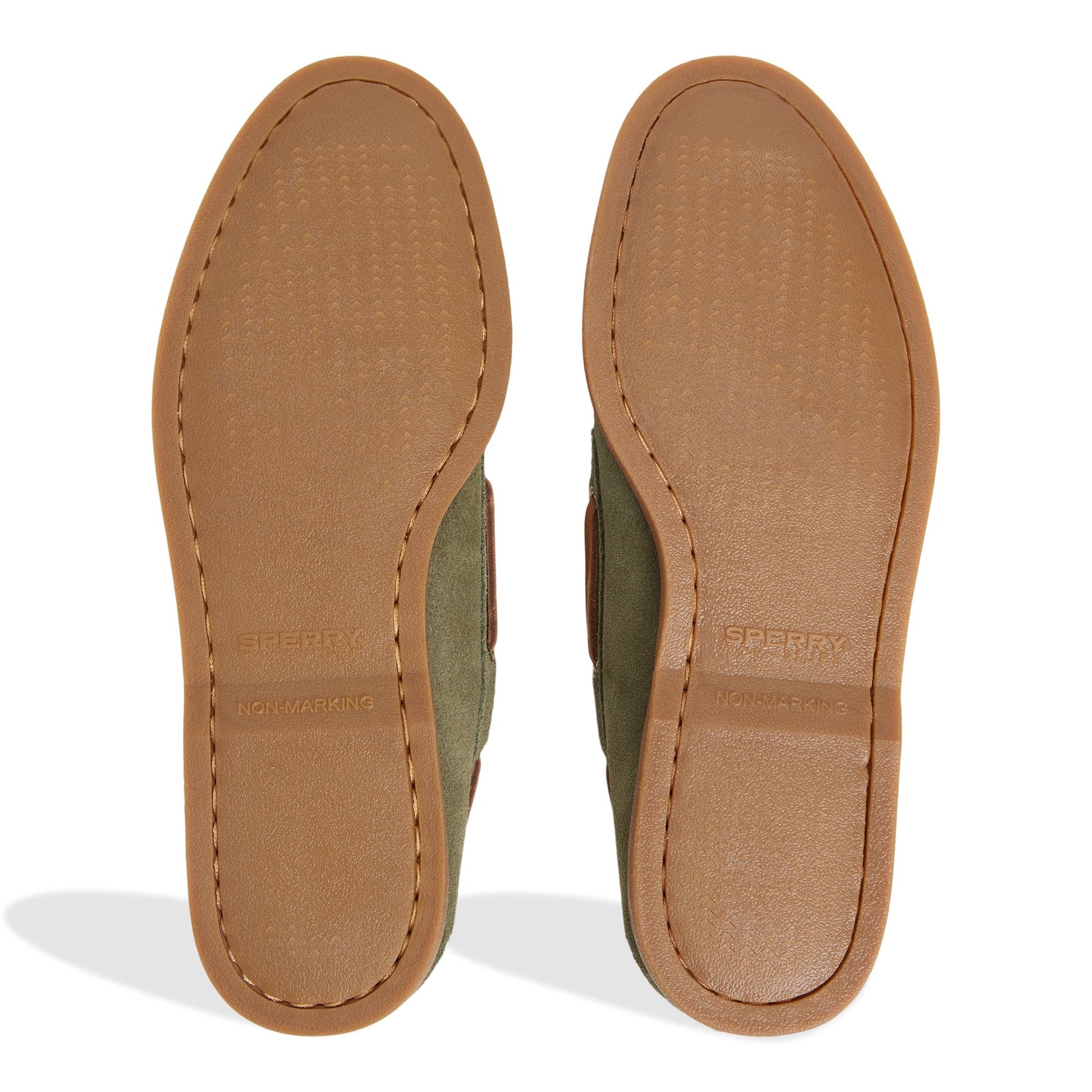 Close-up of the Light Green Gold Cup™ Authentic Original™ 2-Eye Boat Shoe Boat Shoe