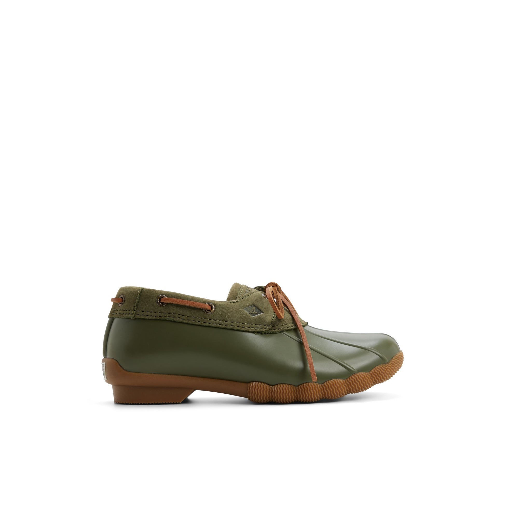Main View of Olive Saltwater™ 1 Eye Duck Shoe Duck Boots for Womens