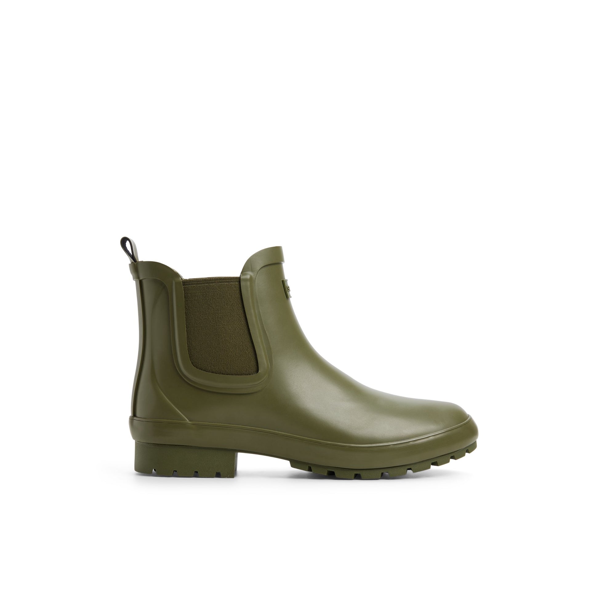 Main View of Olive Drizzle Chelsea Rain Boot Chelsea Rain Boot for Womens