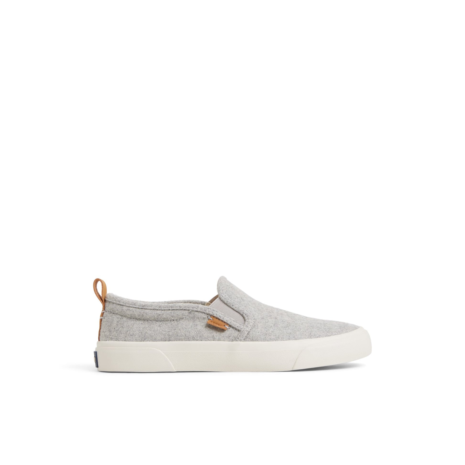Main View of Grey Bermuda Beach Twin Gore Sneaker Slip-on Sneakers for Womens