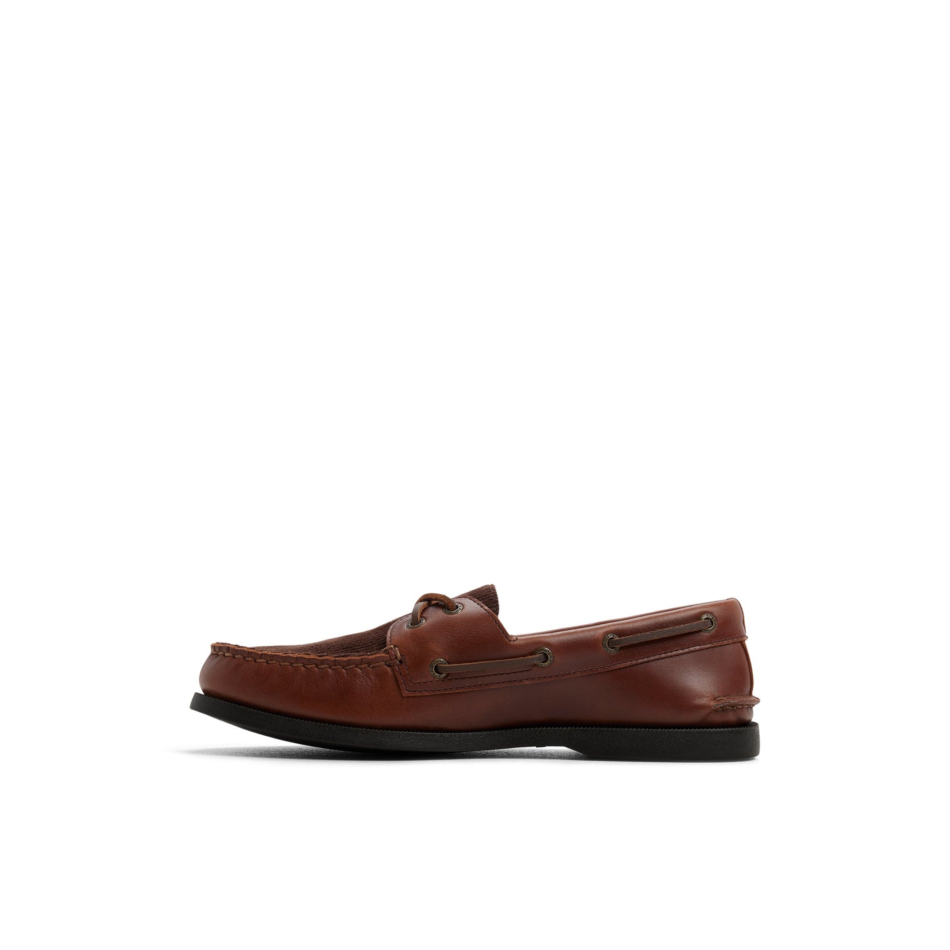 Three-quarter angle of Other brown Authentic Original™ 2 Eye Boat Shoe Boat Shoe's back side
