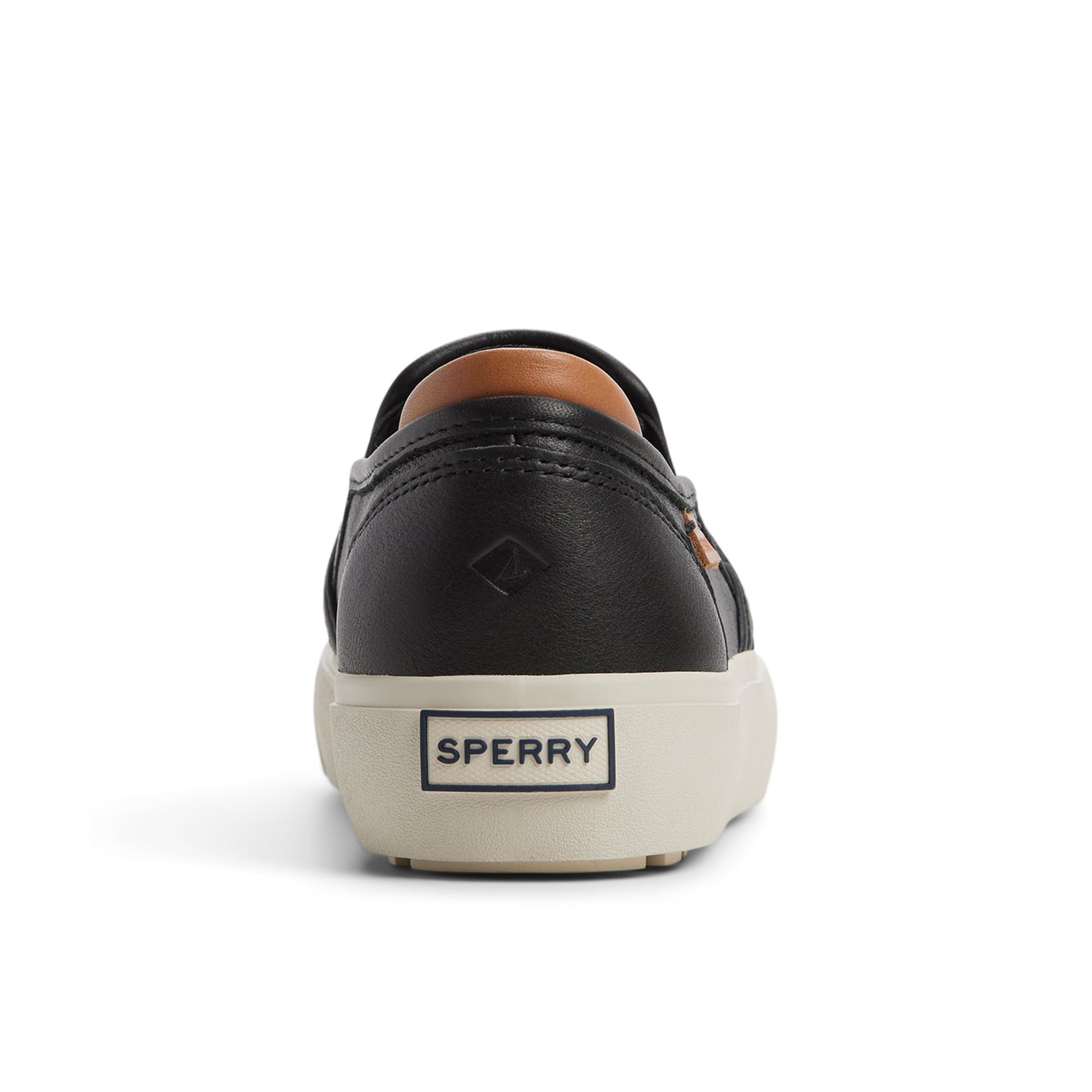 Three-quarter angle of Black Cove Win Slip-on Sneakers's front side