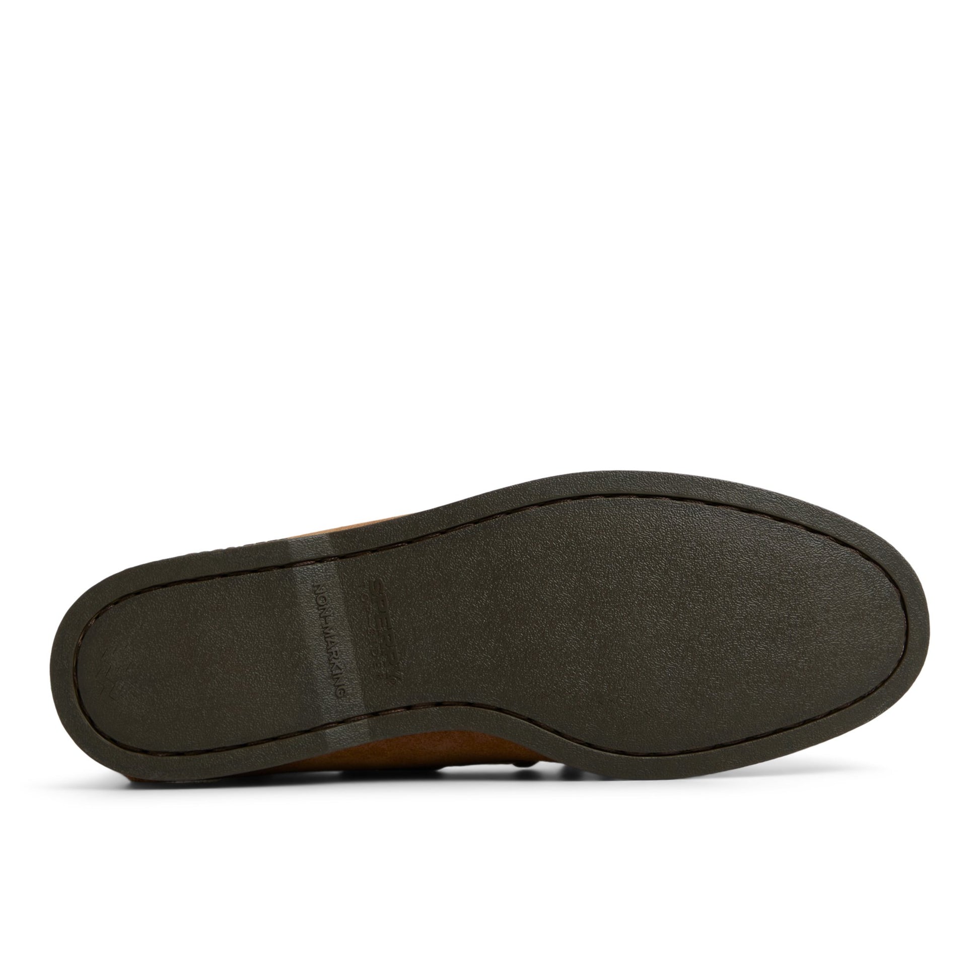 Close-up of the Brown Authentic Original™ 1-Eye Boat Shoe Boat Shoe