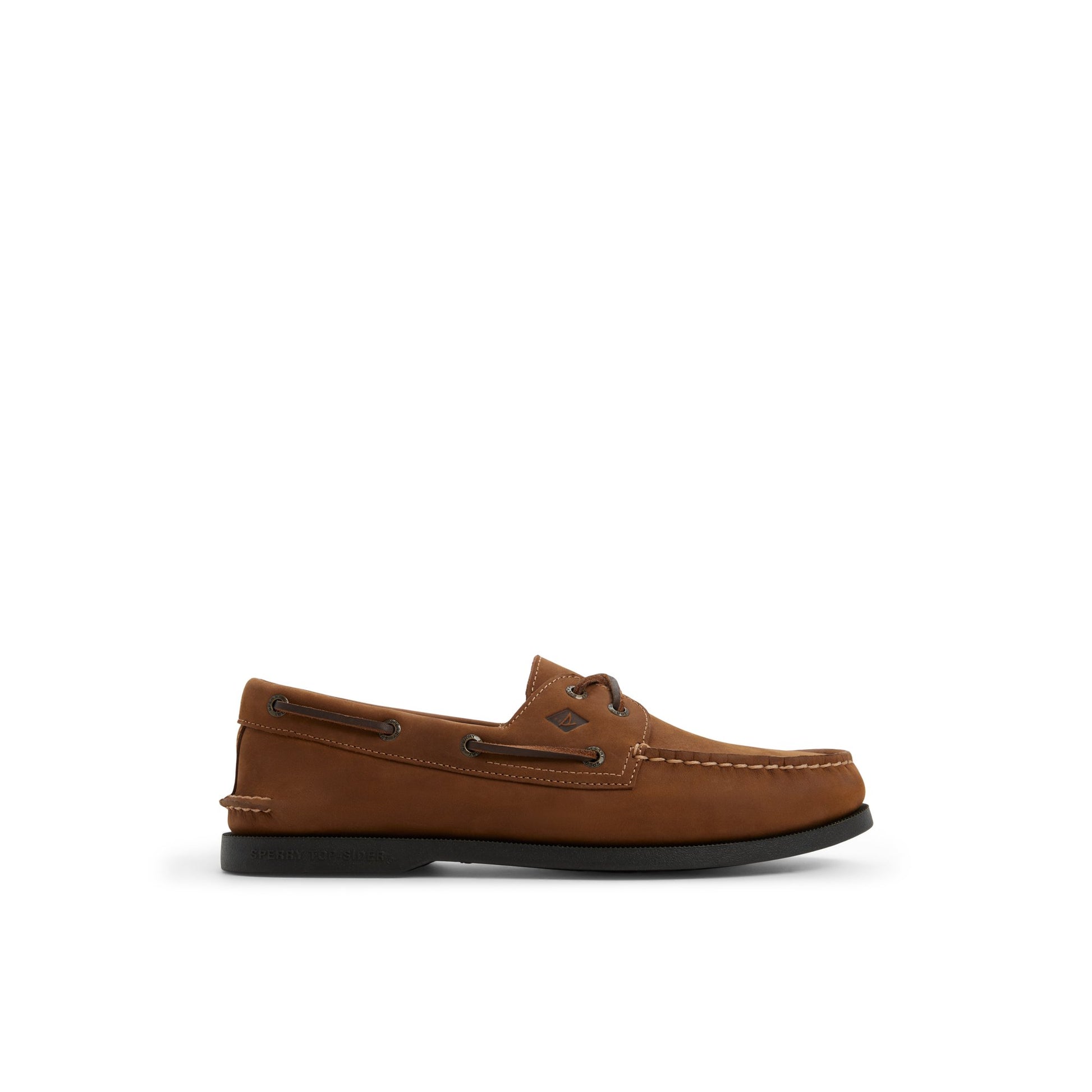 Main View of Brown Authentic Original™ 2 Eye Boat Shoe Boat Shoe for Mens