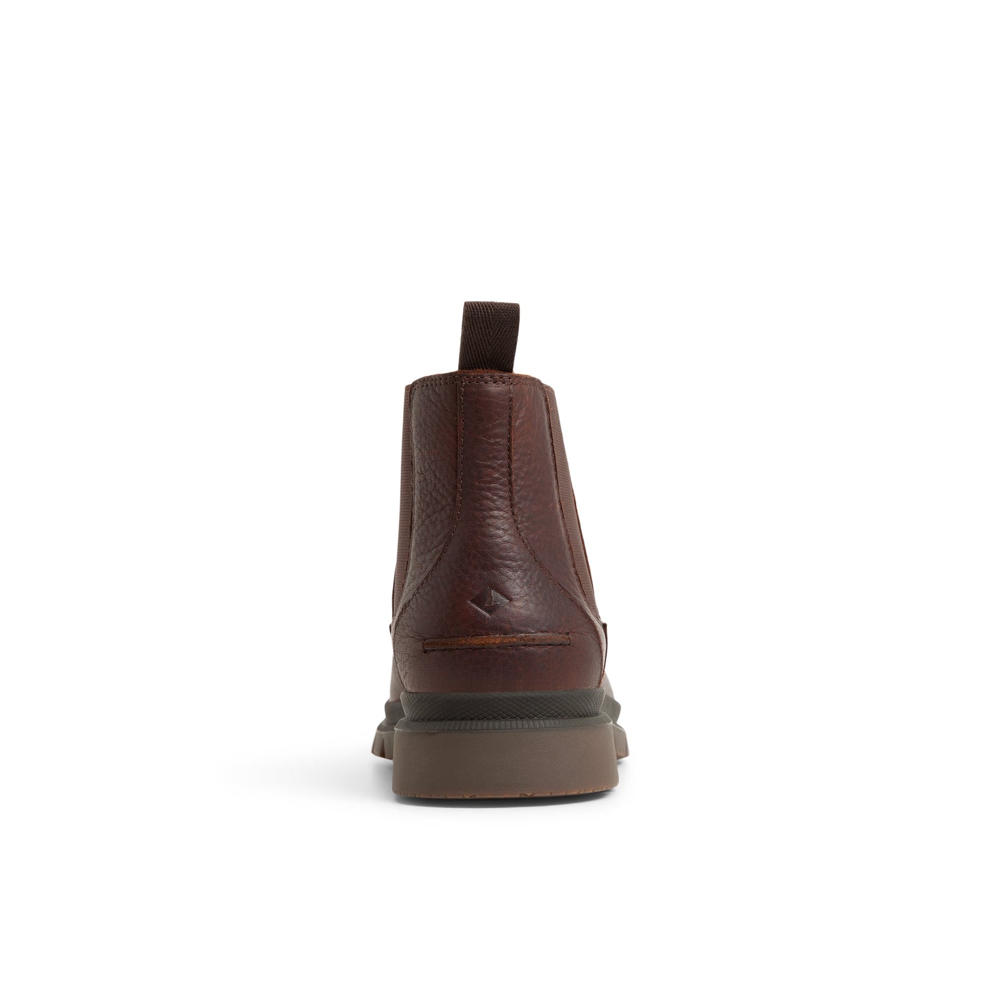 Three-quarter angle of Brown Fenway Pull-on Chelsea Boots Chelsea Boots's front side