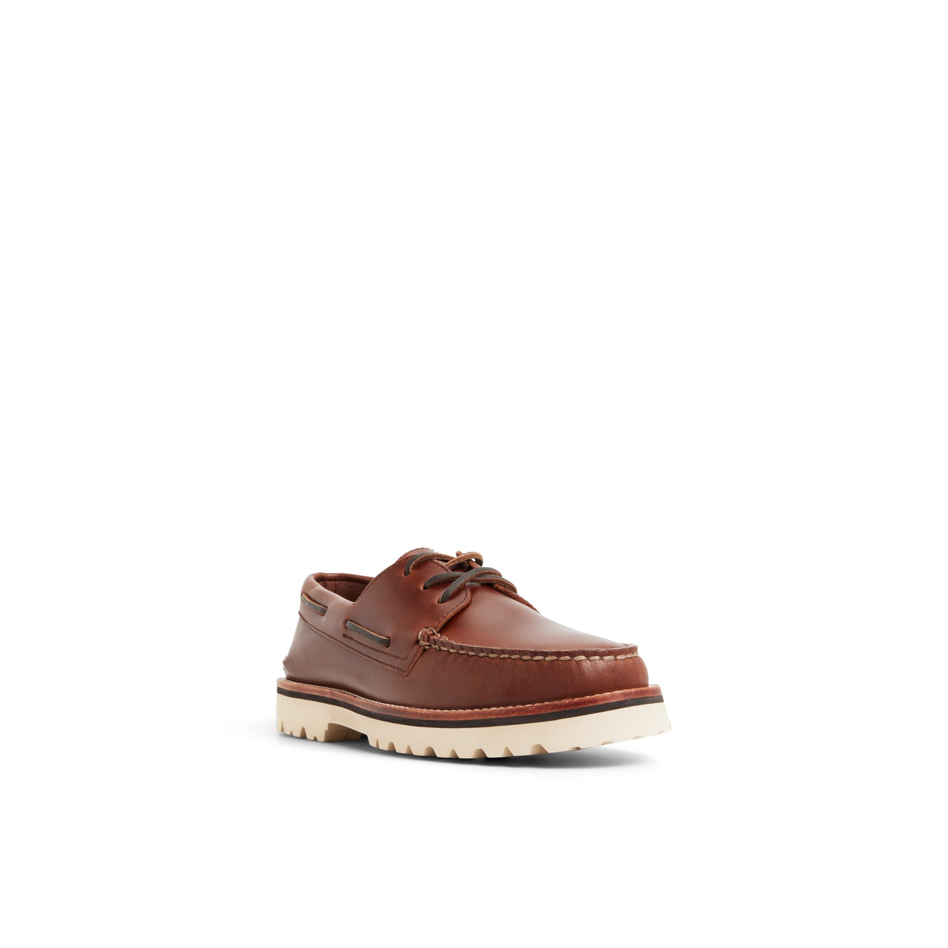 Side view of Other brown Authentic Original™ 3-Eye Lug Boat Shoe Boat Shoe
